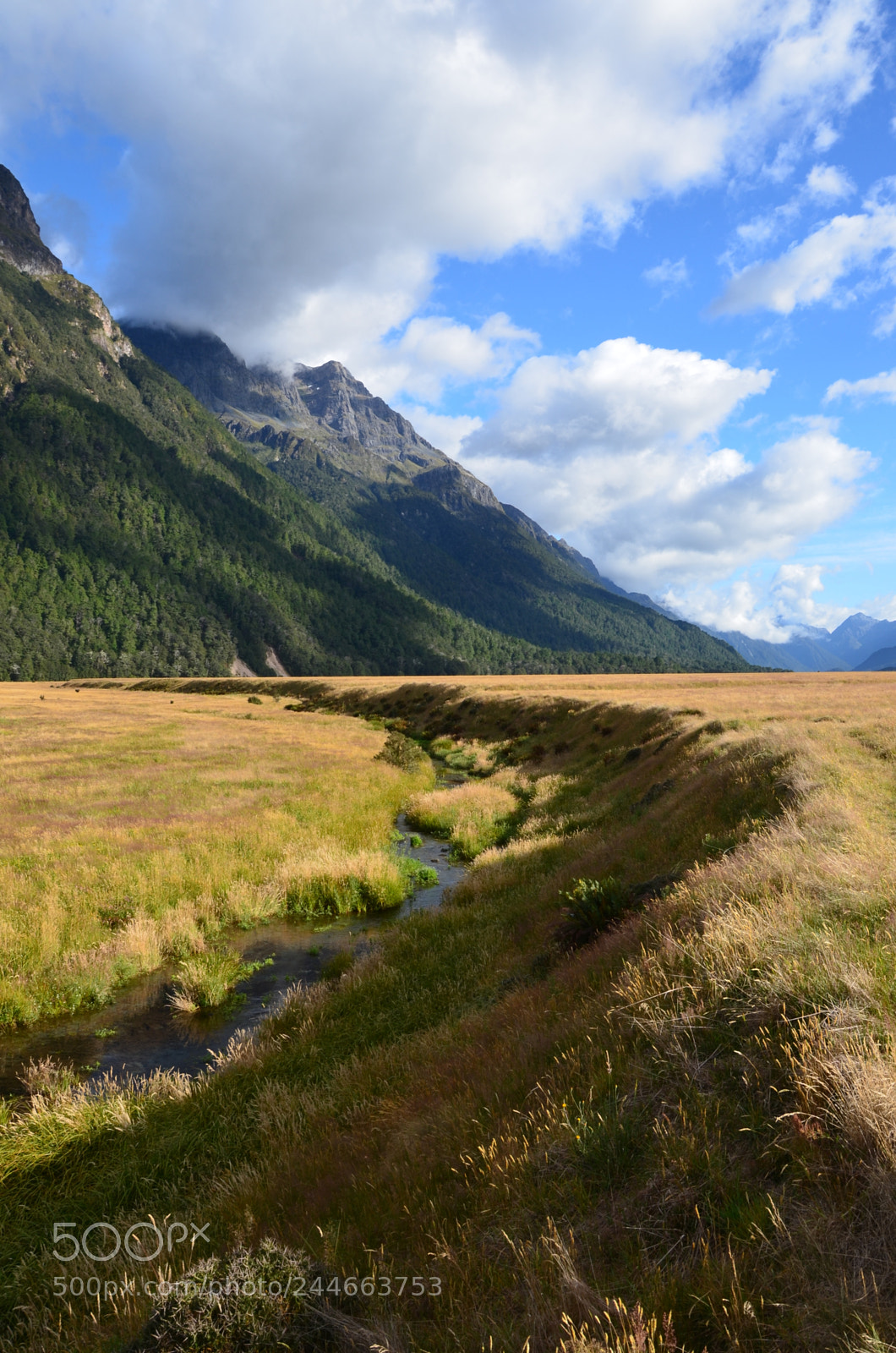 Nikon D5100 sample photo. View of eglinton valley photography