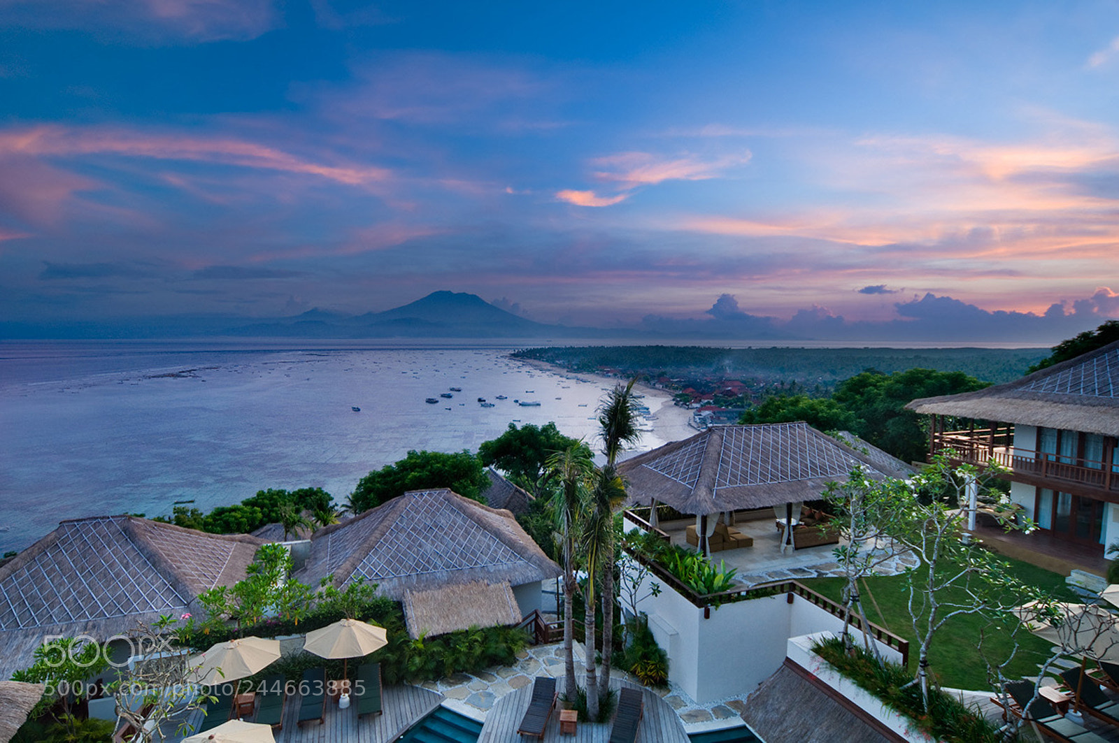 Nikon D300 sample photo. Restaurant in nusa lembongan photography