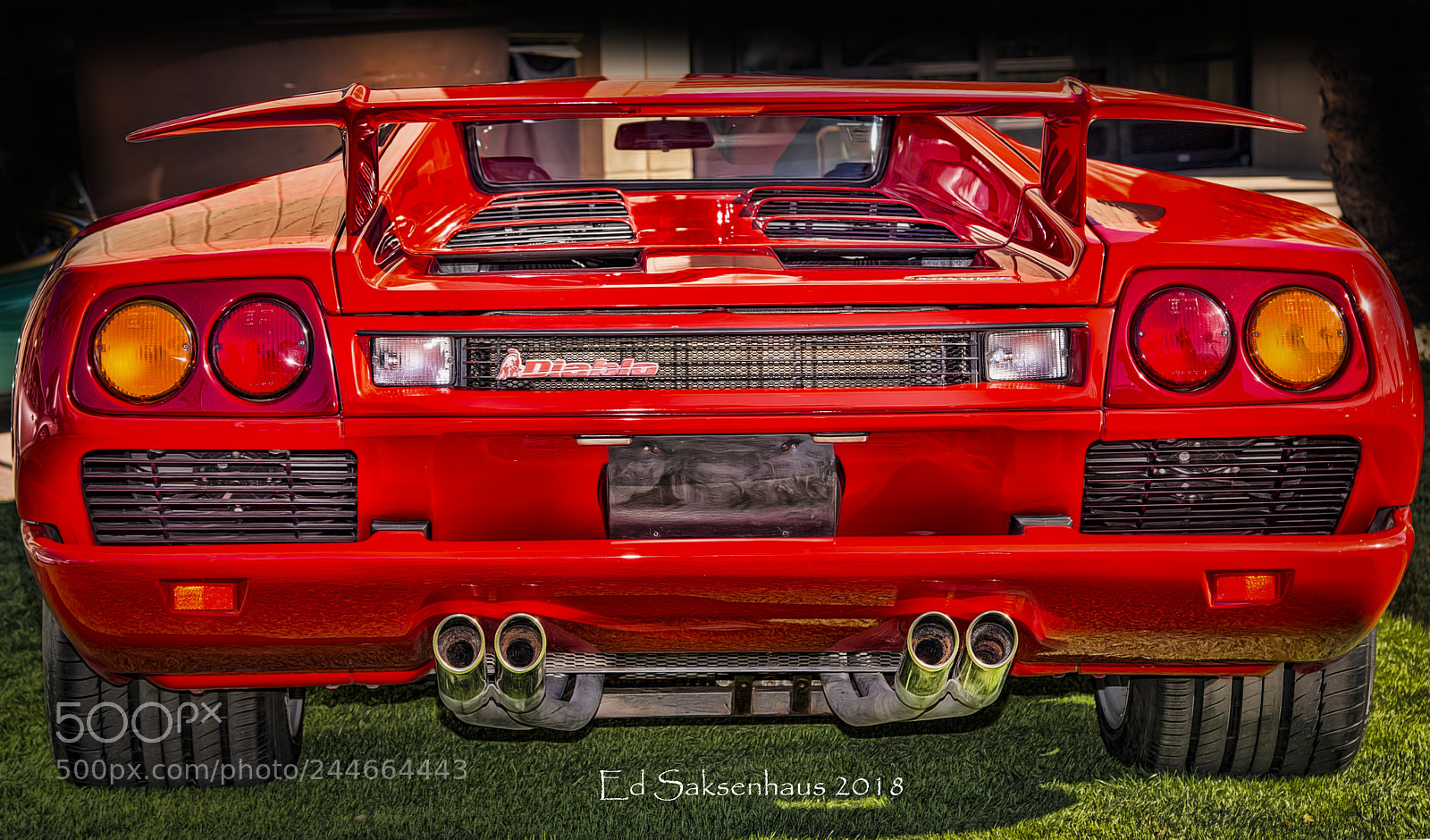 Nikon D800 sample photo. Lomborghini diablo photography