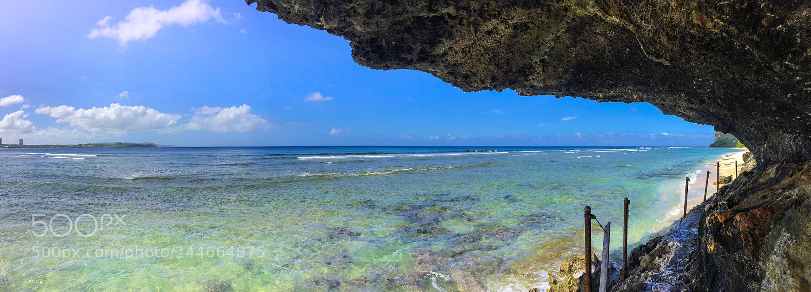 Apple iPhone 6 Plus sample photo. Fai fai beach panorama photography