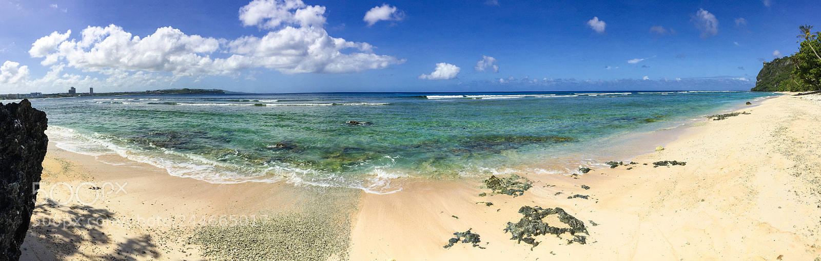 Apple iPhone 6 Plus sample photo. Fai fai beach panorama photography
