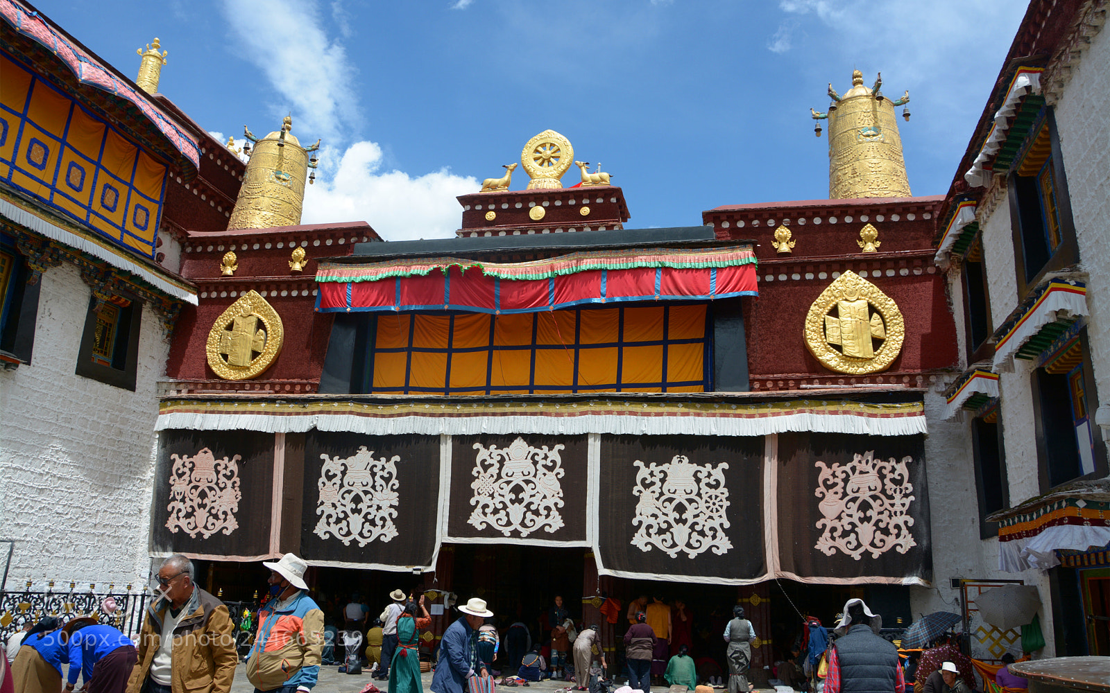 Nikon D7100 sample photo. Jokhang temple photography