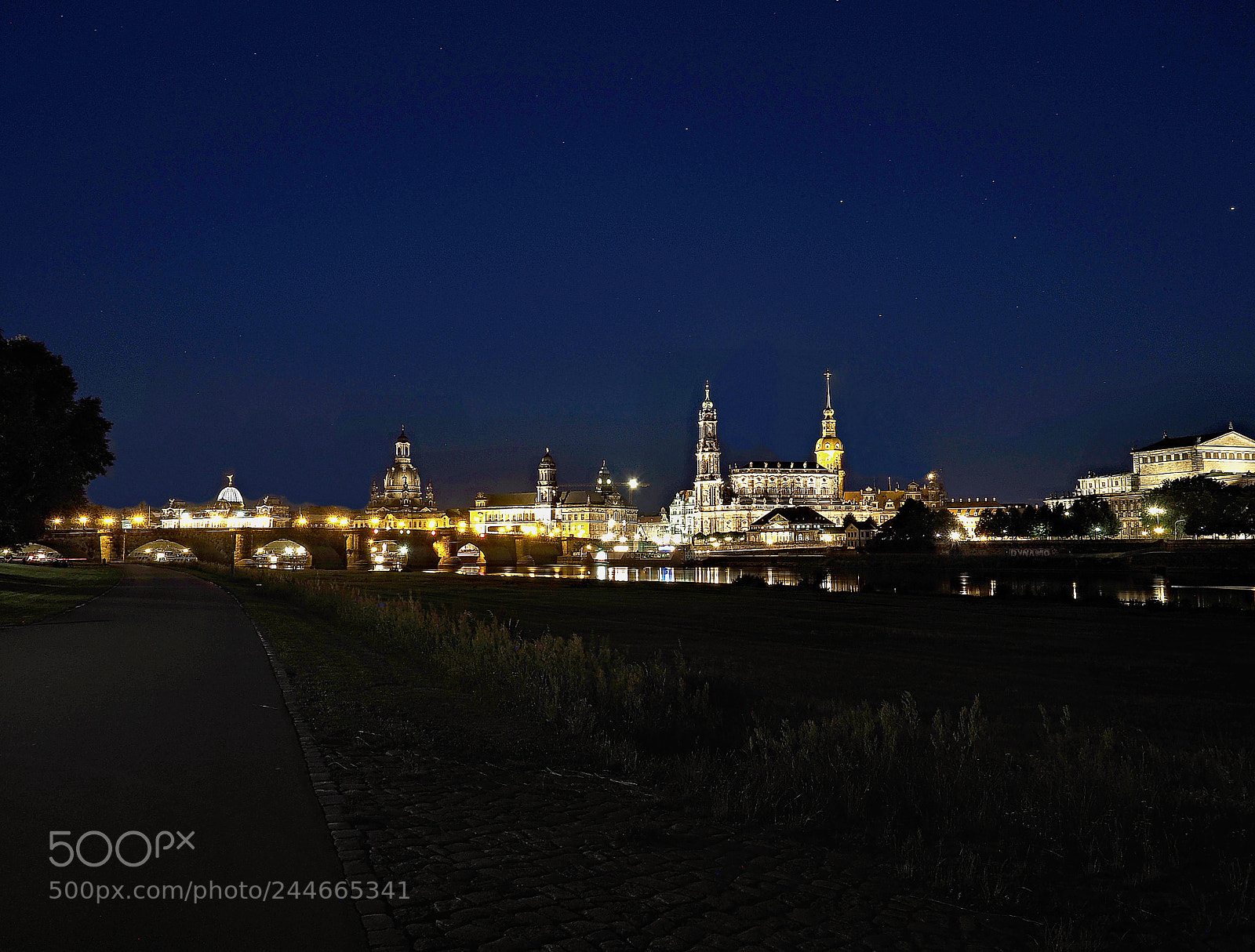 Olympus OM-D E-M10 sample photo. Dresden nights photography