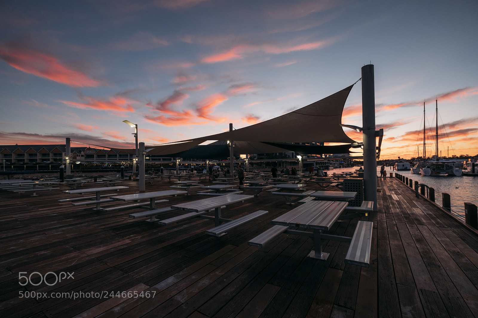Fujifilm X-T2 sample photo. Mandurah boardwalk photography