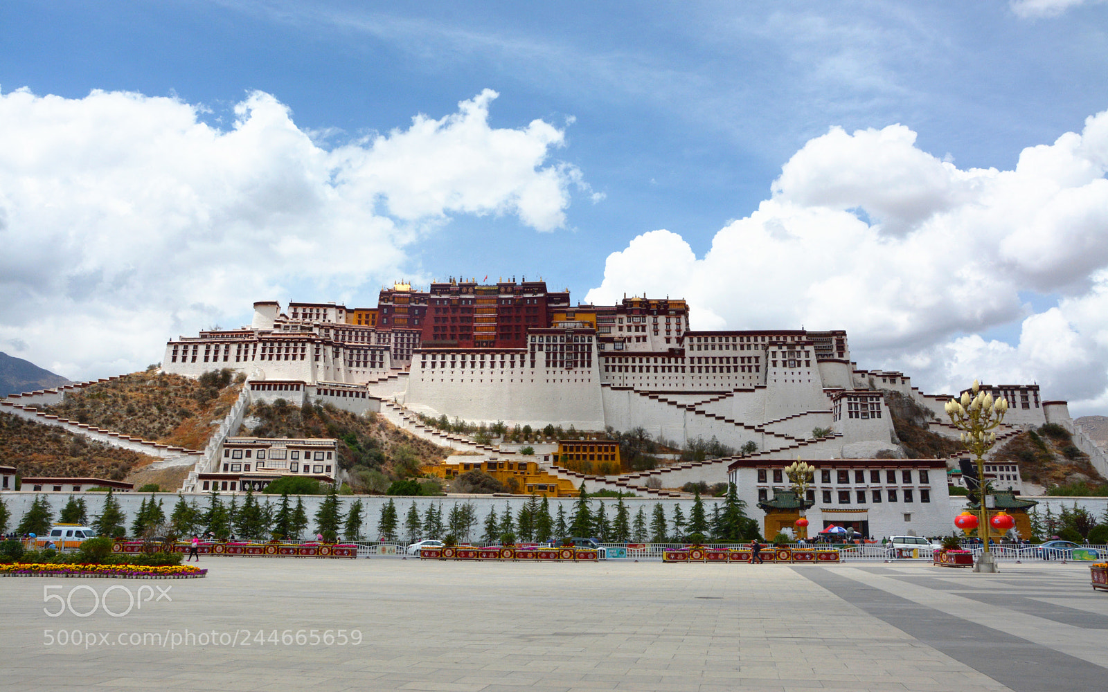 Nikon D7100 sample photo. The potala palace photography