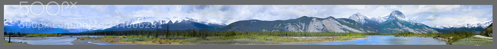 Canon EOS 450D (EOS Rebel XSi / EOS Kiss X2) sample photo. Jasper's mountains and view photography