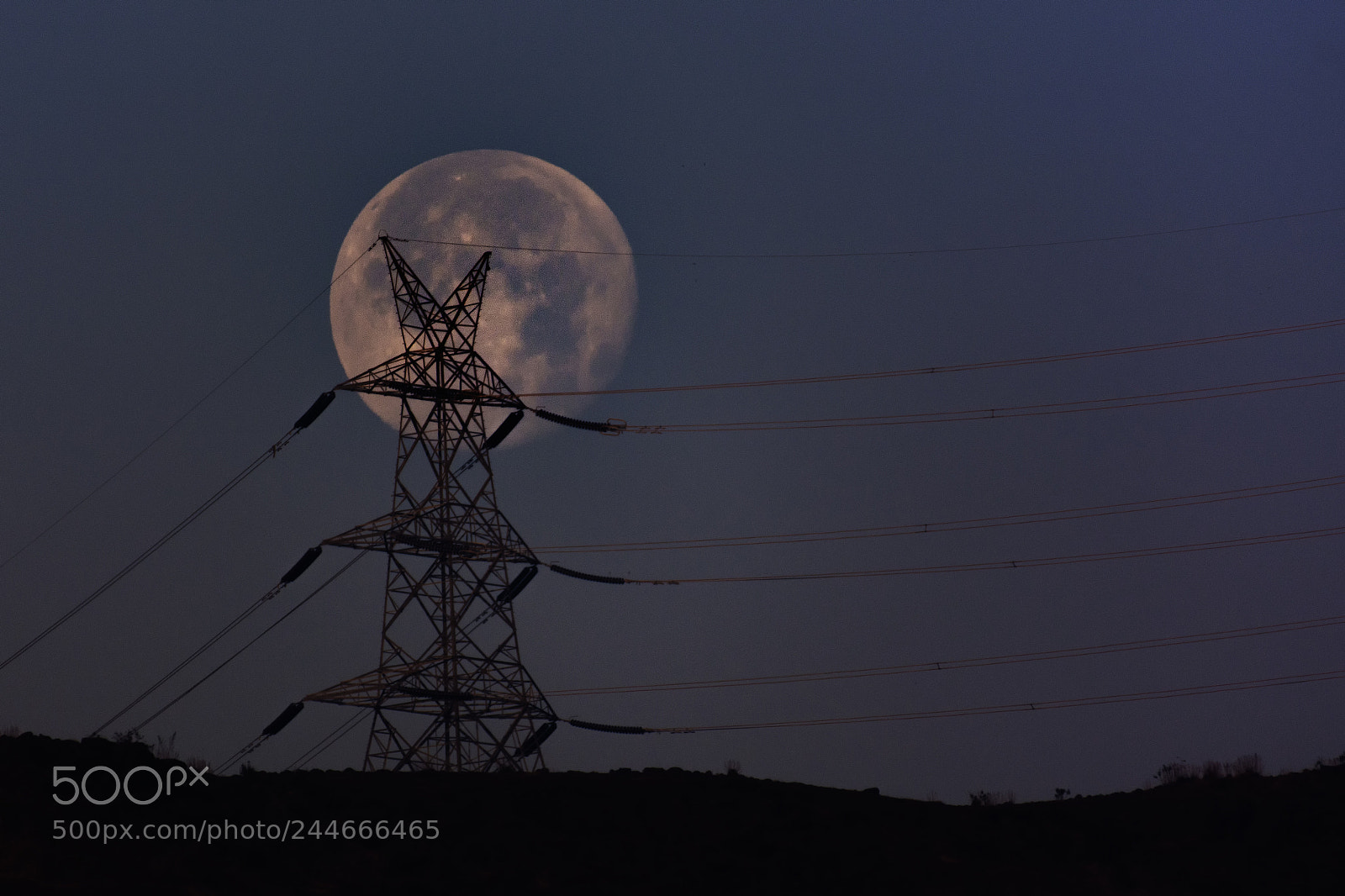 Nikon D7200 sample photo. Moon photography