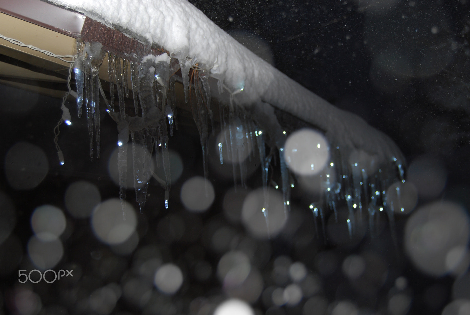 Nikon D40X sample photo. Ice cold photography