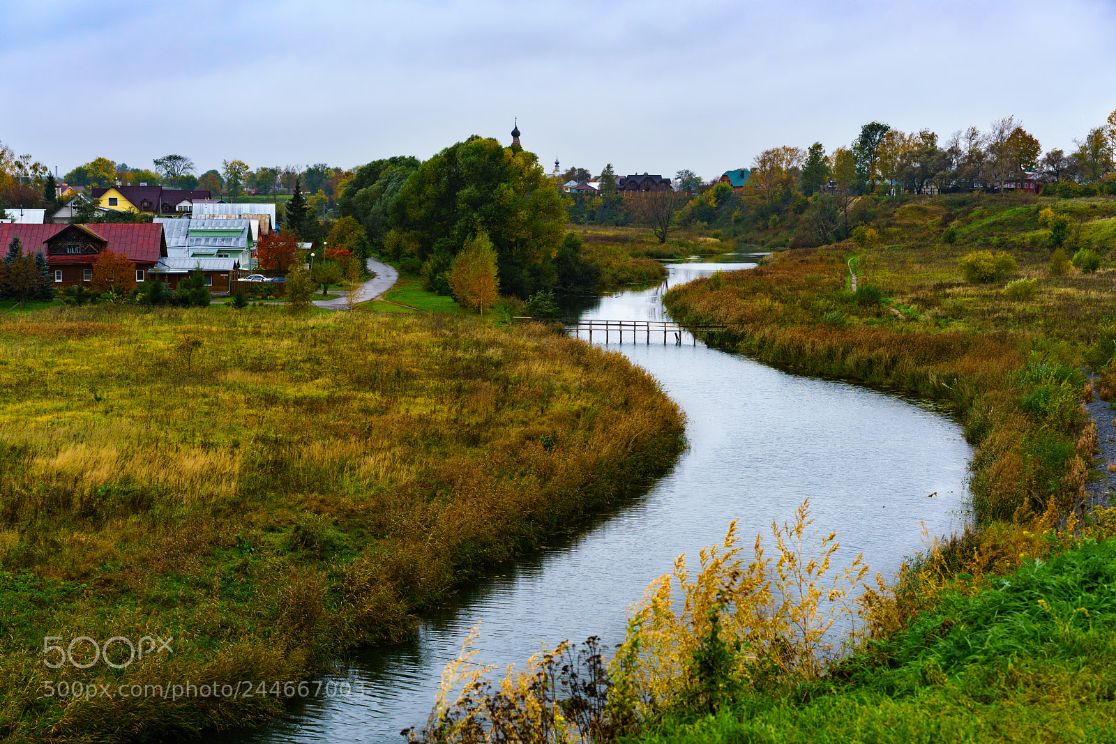 Sony a7R II sample photo. Kamenka. river in suzdal. photography
