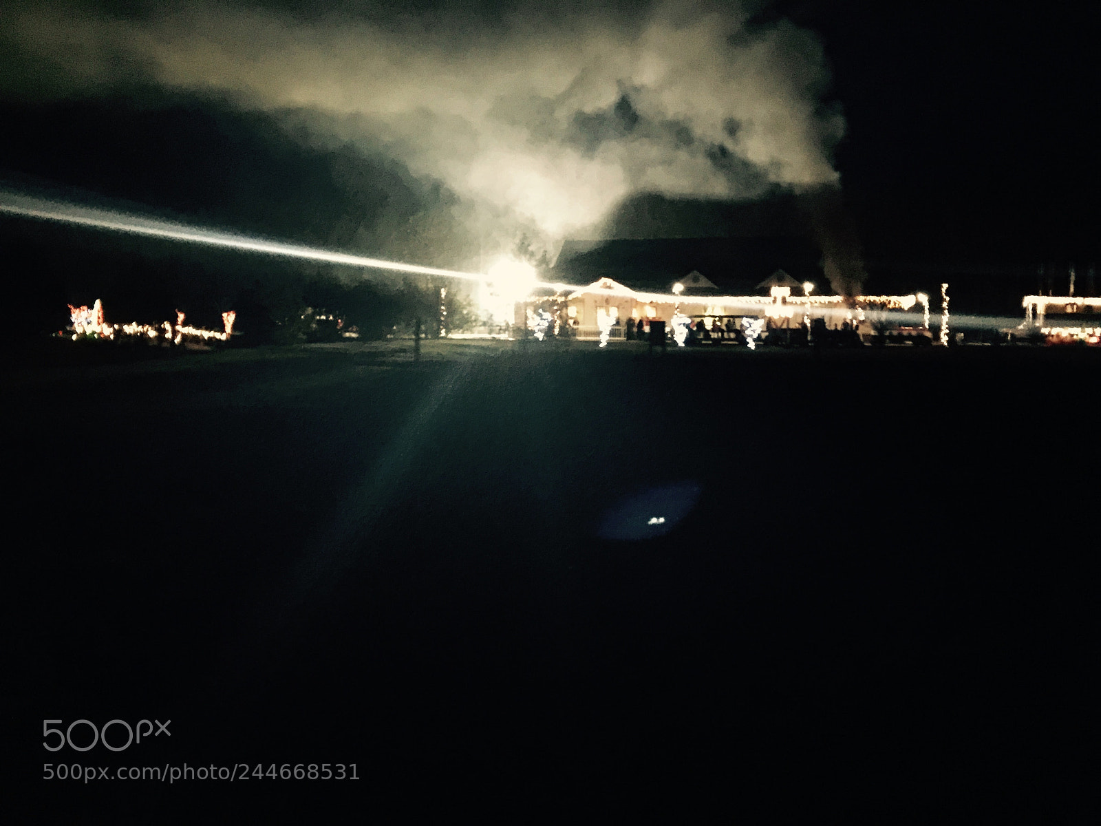 Apple iPhone 6 Plus sample photo. Christmas train photography