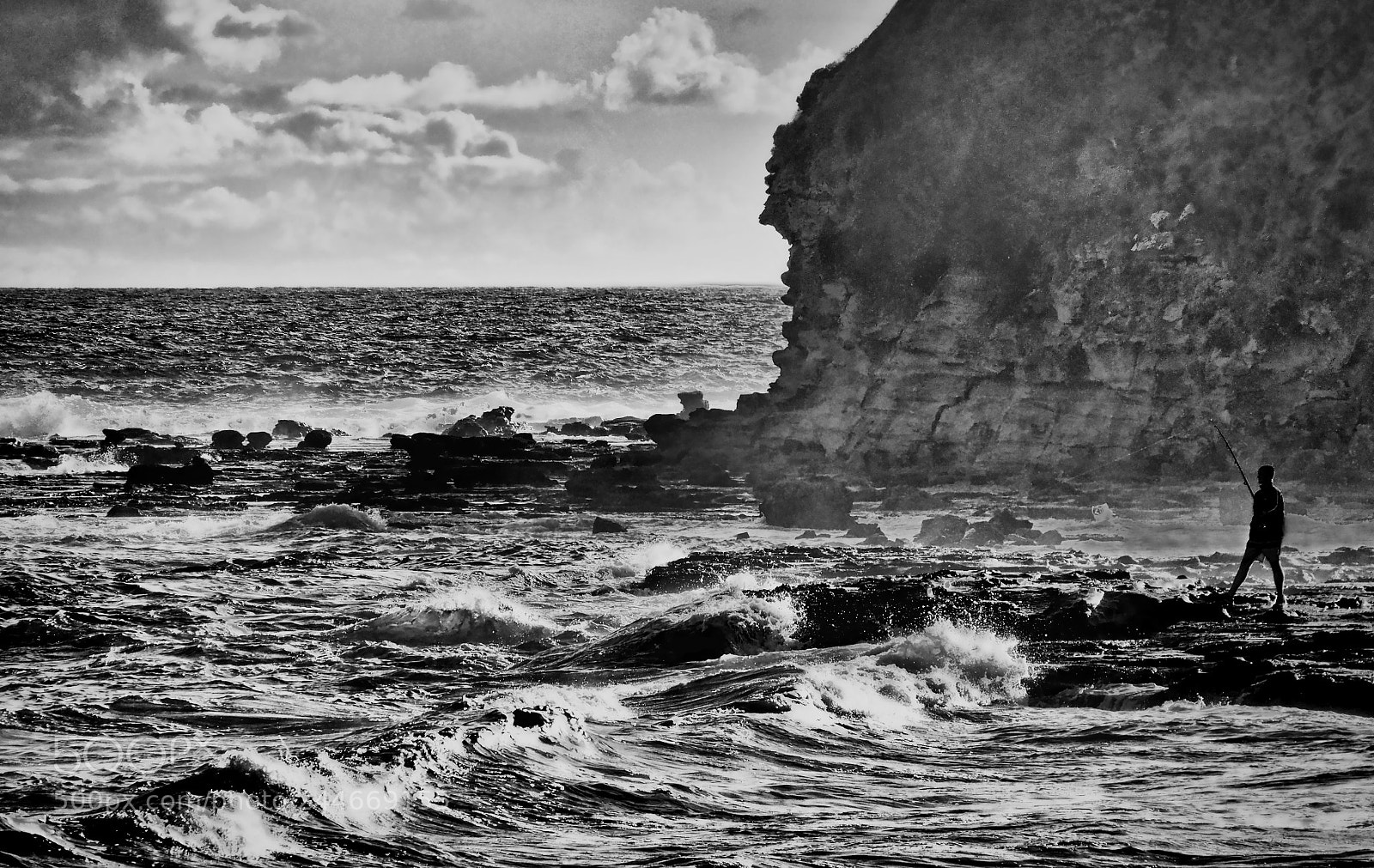 Olympus OM-D E-M5 sample photo. Rock fisher photography