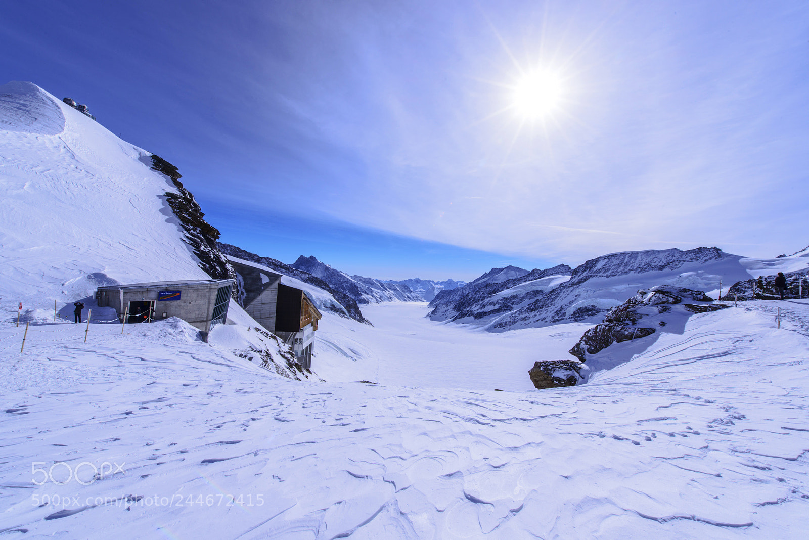 Nikon D800 sample photo. Jungfrau, top of europe photography