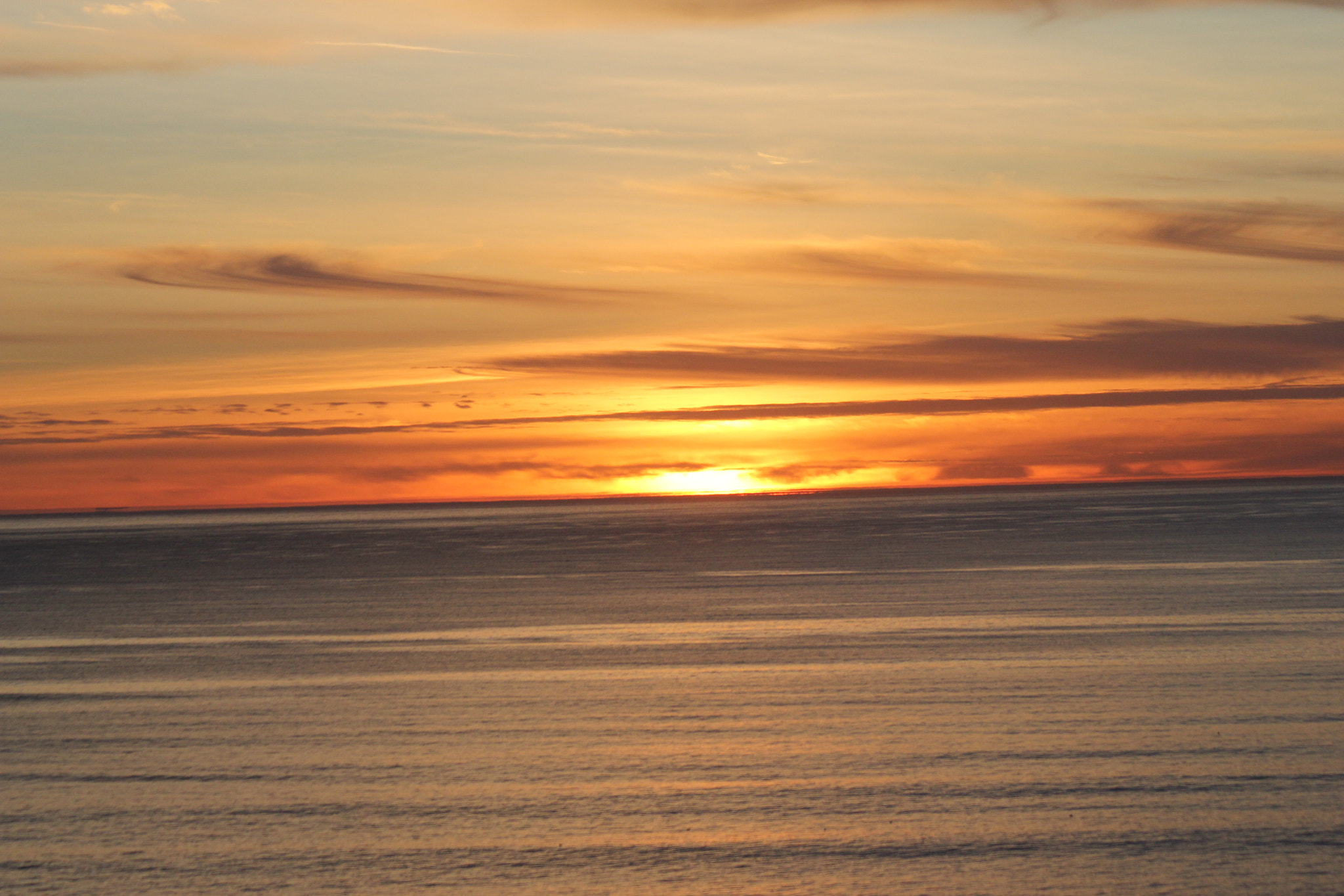 Canon EF 70-300mm F4-5.6 IS USM sample photo. Pacific sunset photography