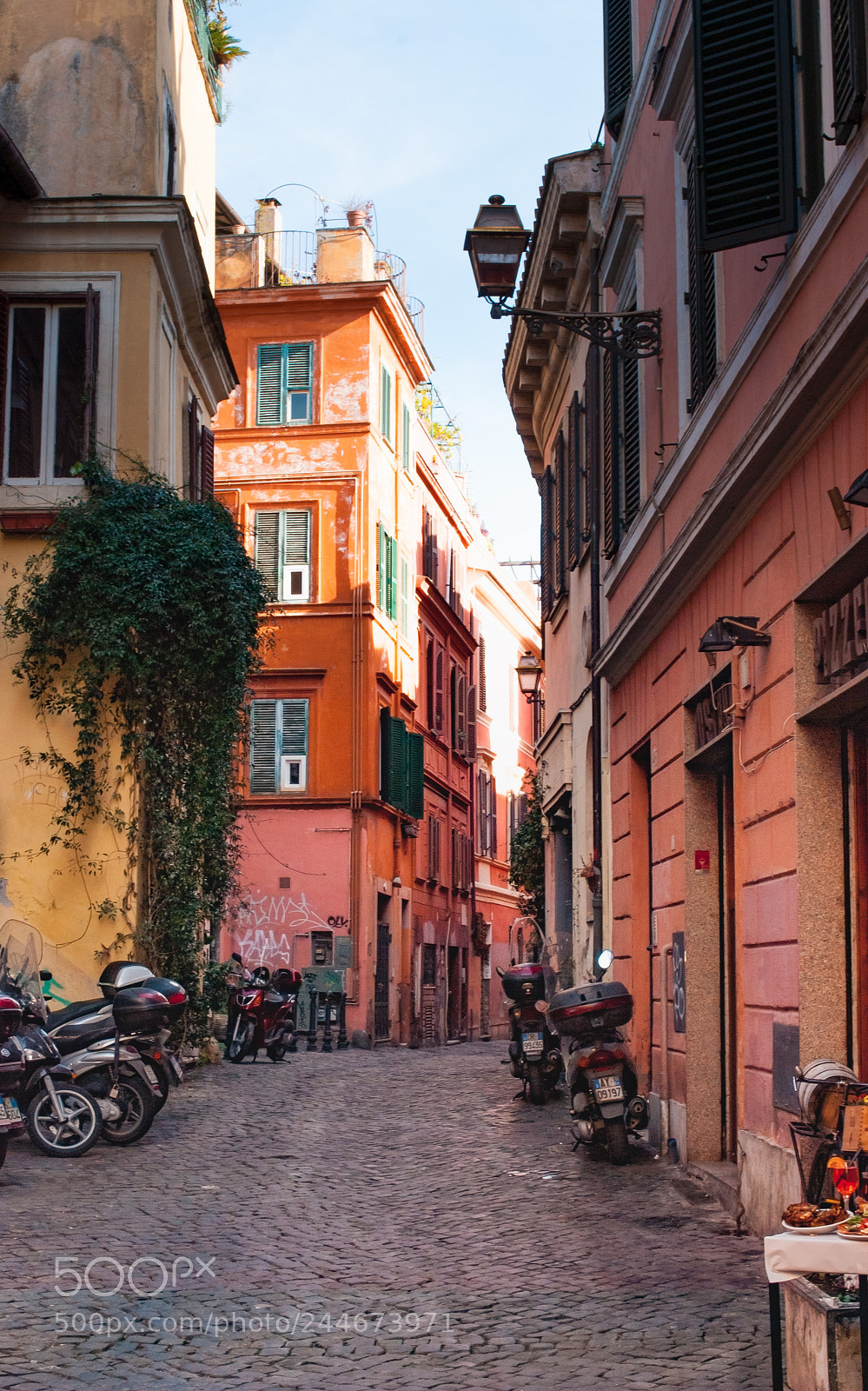 Nikon D80 sample photo. The colors of trastevere photography