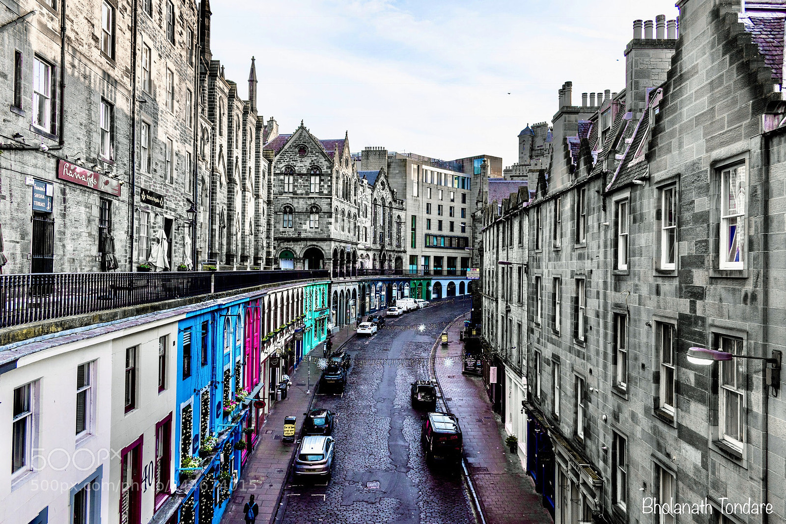 Nikon D5600 sample photo. Victoria street edinburgh photography