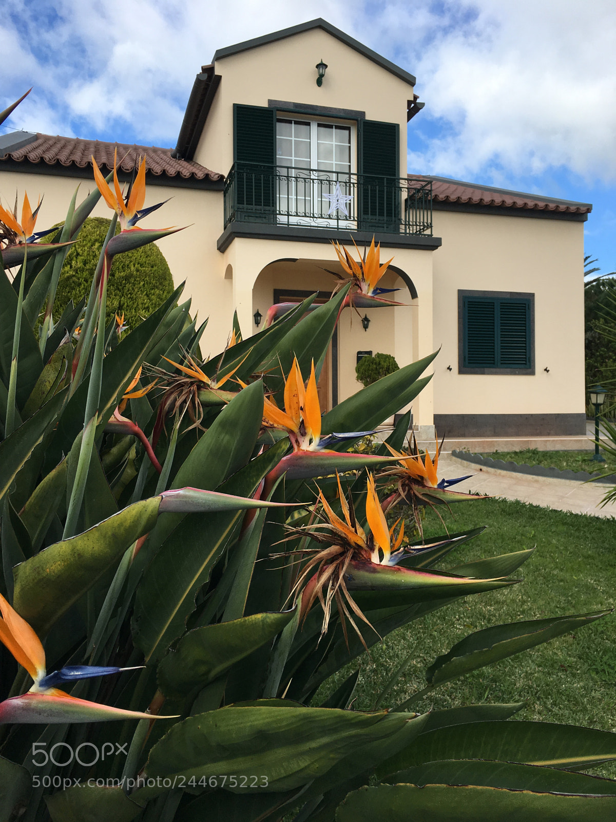 Apple iPhone 6s Plus sample photo. A house in island photography