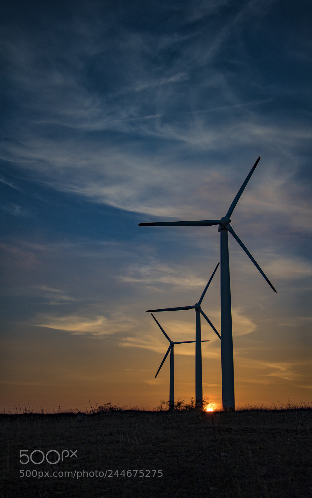 Canon EOS 750D (EOS Rebel T6i / EOS Kiss X8i) sample photo. Wind generators photography