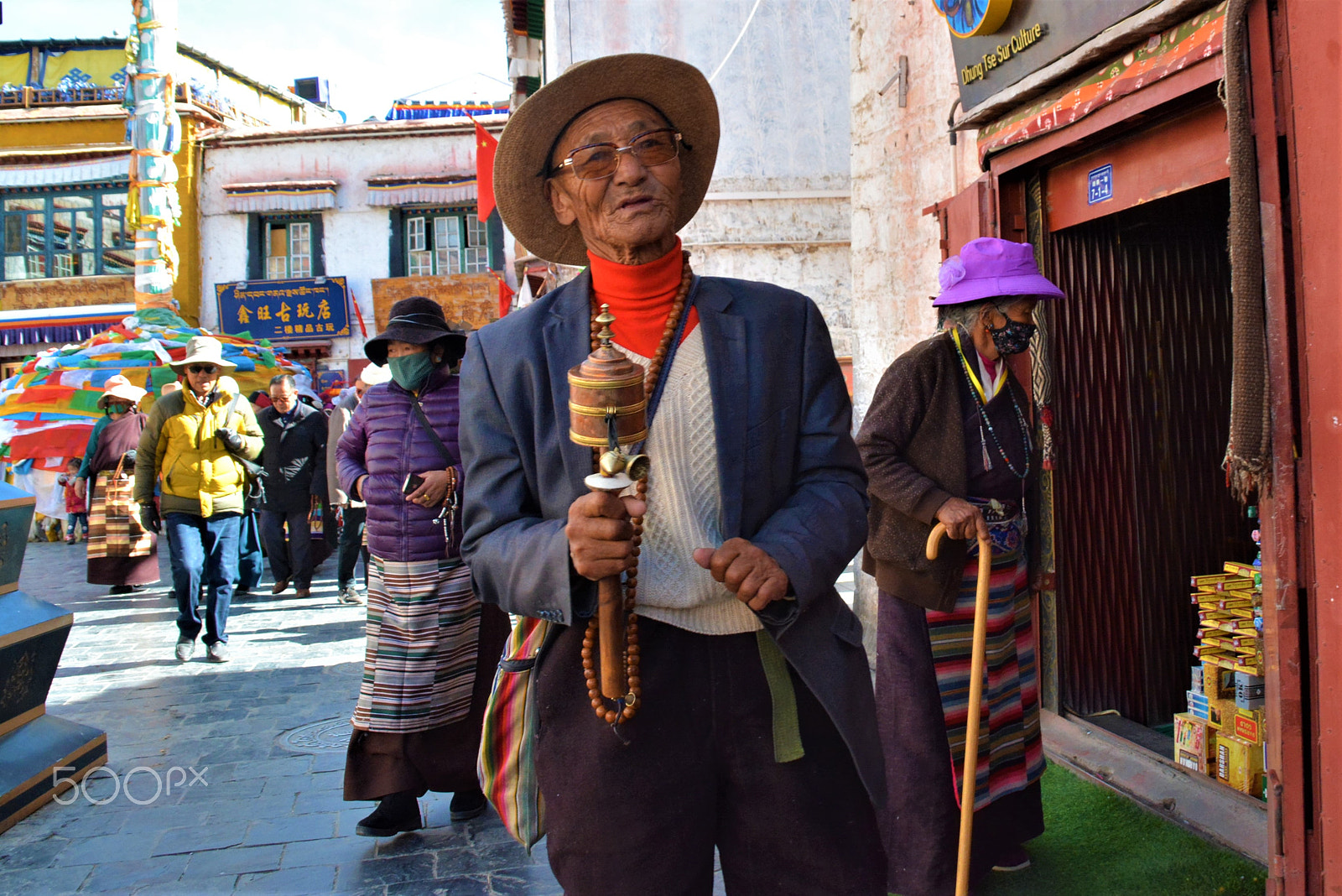 Nikon D7100 sample photo. People tibet.lhasa. photography