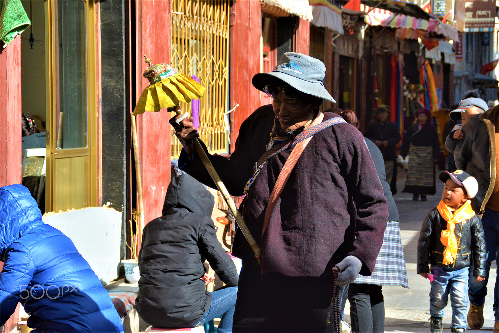 Nikon D7100 sample photo. People tibet.lhasa. photography