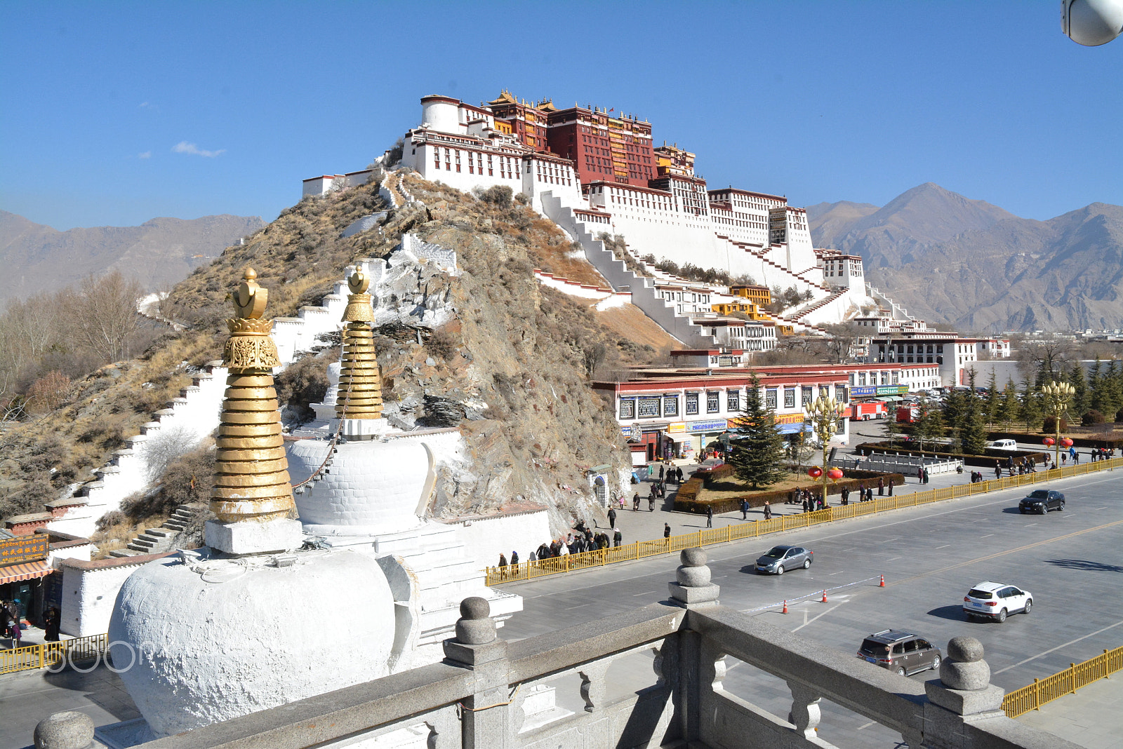 Nikon D7100 + Tamron AF 18-200mm F3.5-6.3 XR Di II LD Aspherical (IF) Macro sample photo. Potala palace tibet.lhasa. photography