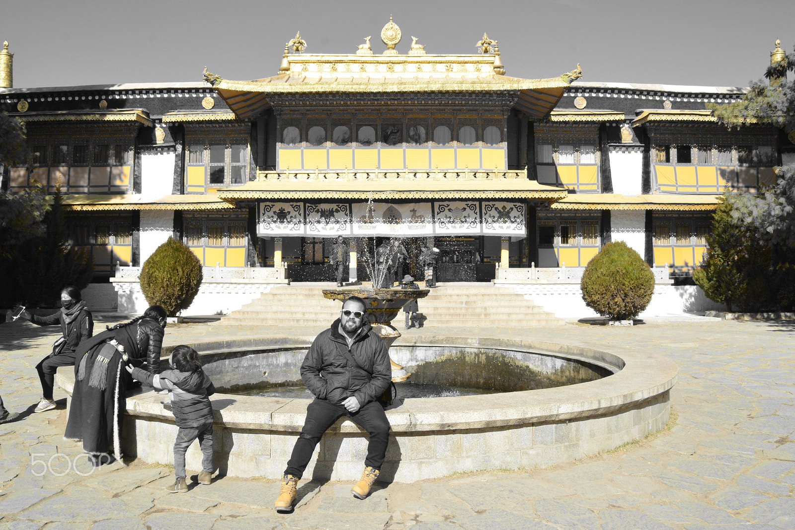 Nikon D7100 sample photo. People tibet.lhasa. photography