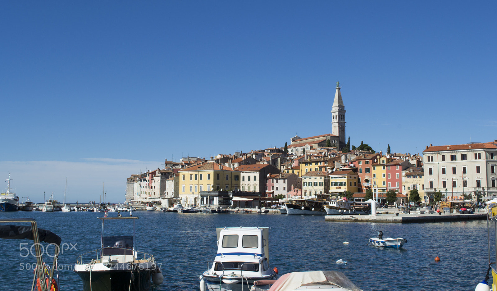 Nikon D3100 sample photo. City of rovinj, croatia photography