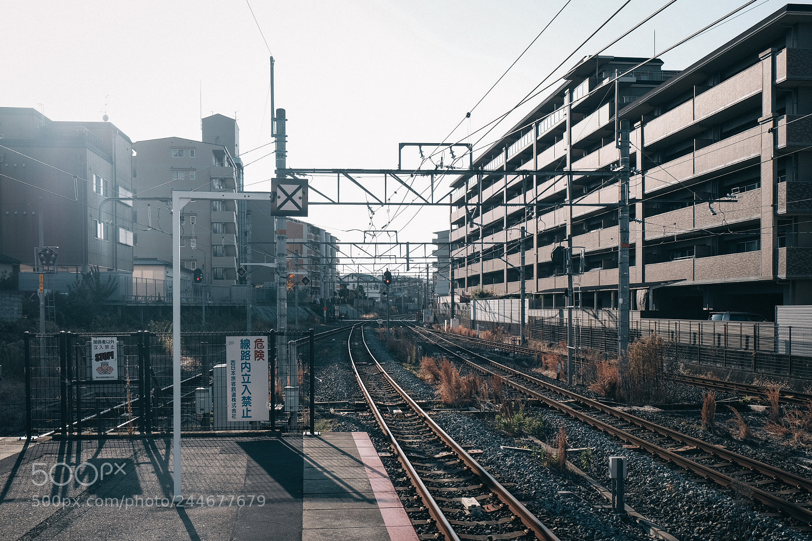 Fujifilm X-Pro2 sample photo. Railway platform photography