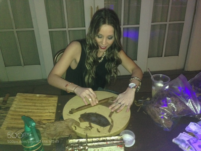 Apple iPhone 5 sample photo. Cigar event photography