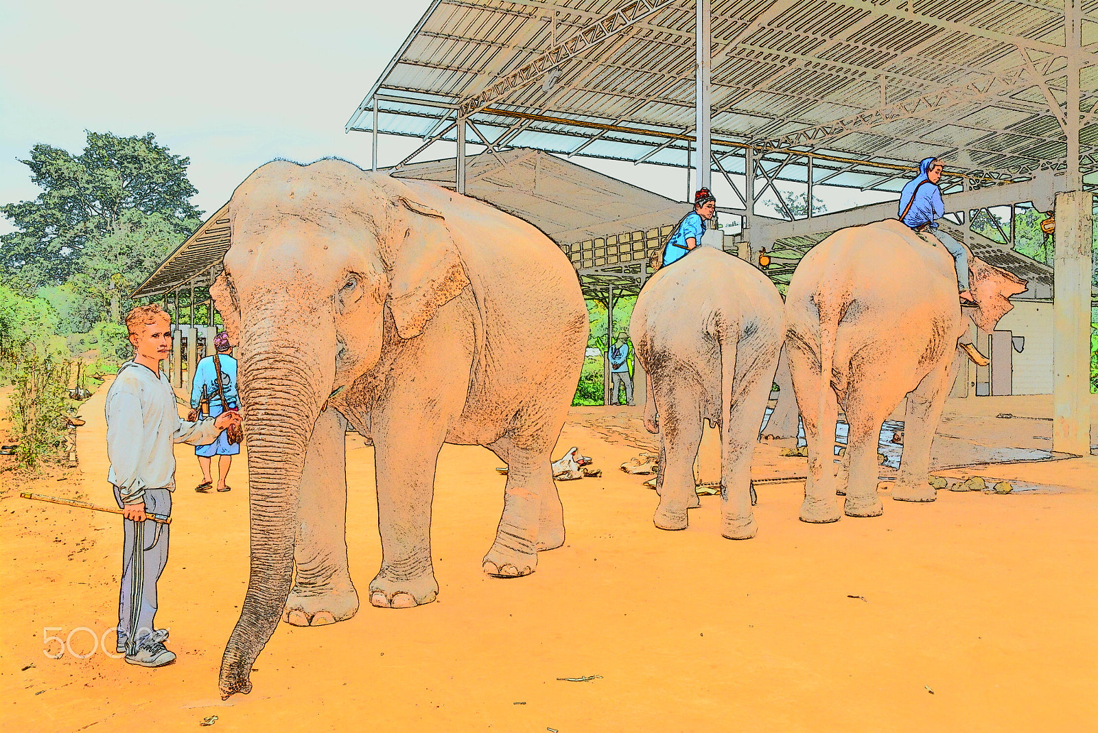 Nikon D7100 sample photo. Amazing people thailand. photography