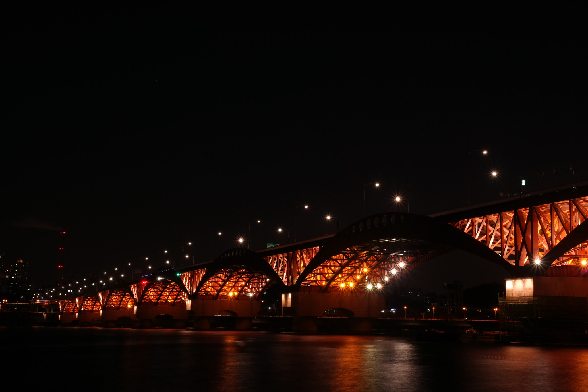 Samsung NX300M sample photo. Seongsan bridge photography