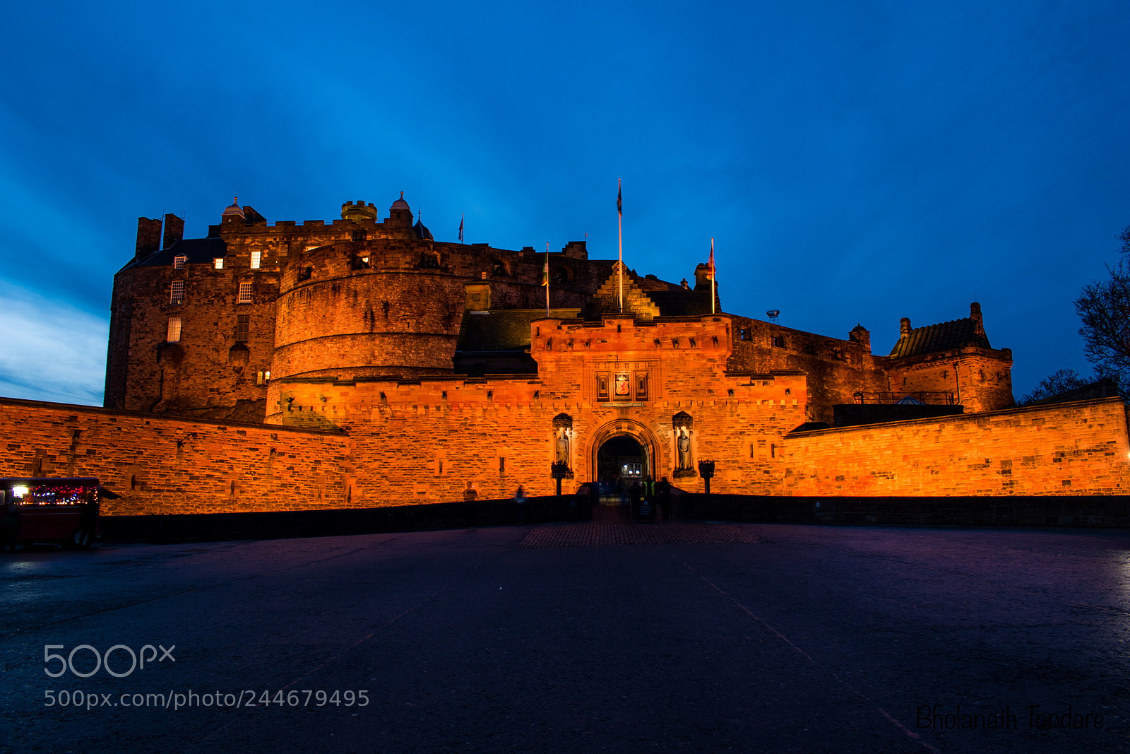 Nikon D5600 sample photo. Edinburgh castle photography