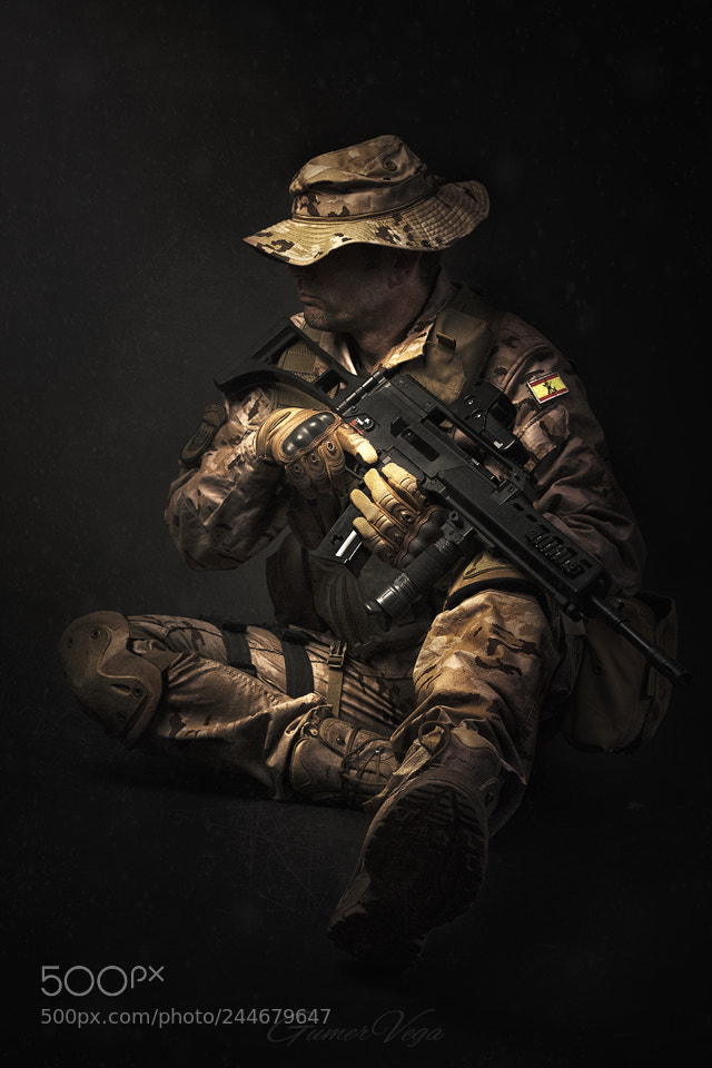 Canon EOS 5D sample photo. Soldier photography
