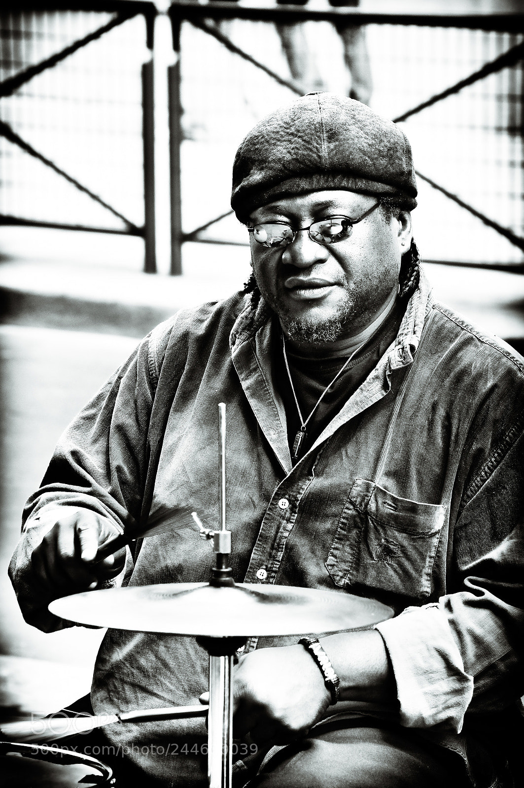 Nikon D300 sample photo. Drumer photography