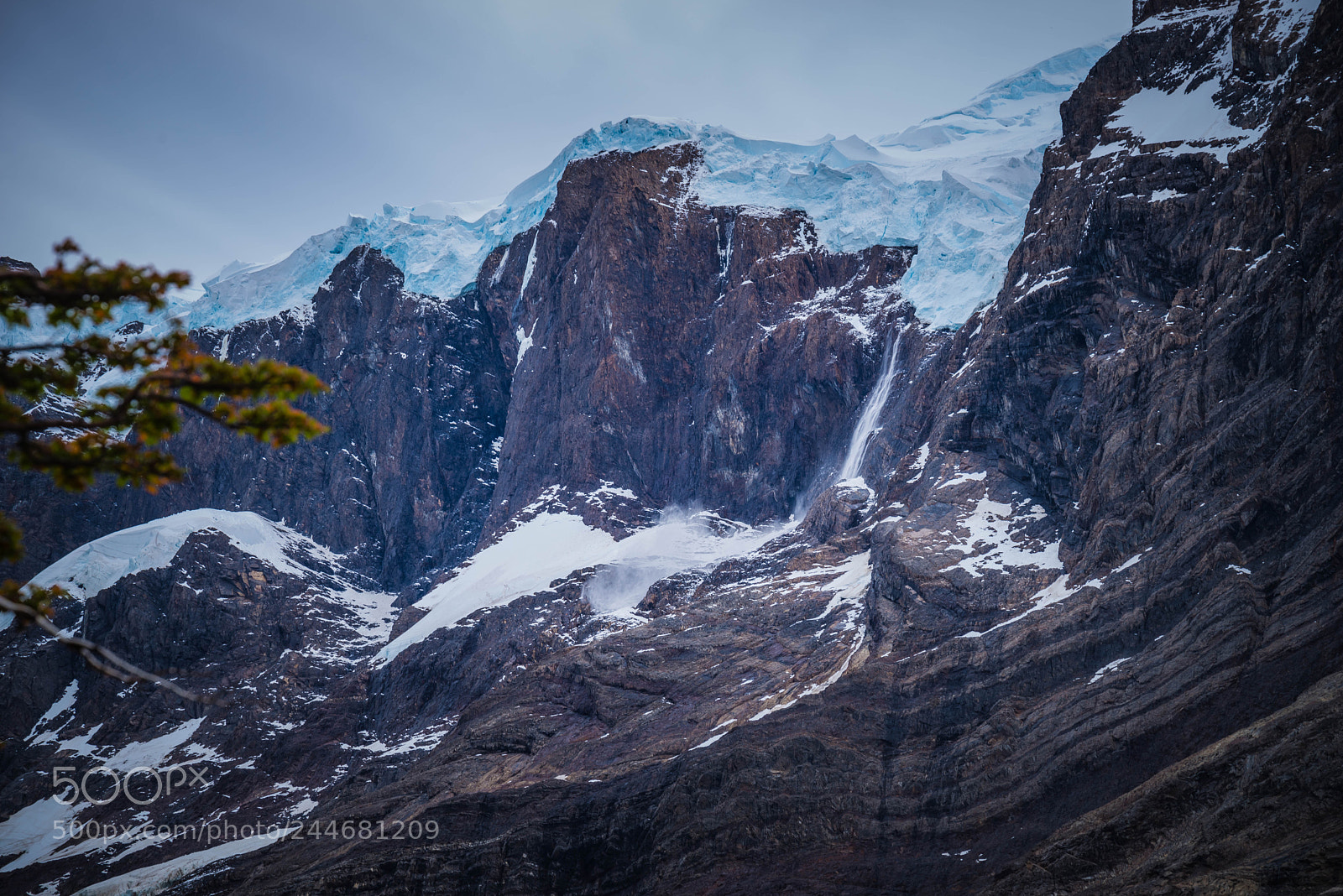 Pentax K-1 sample photo. W trek in patagonia photography