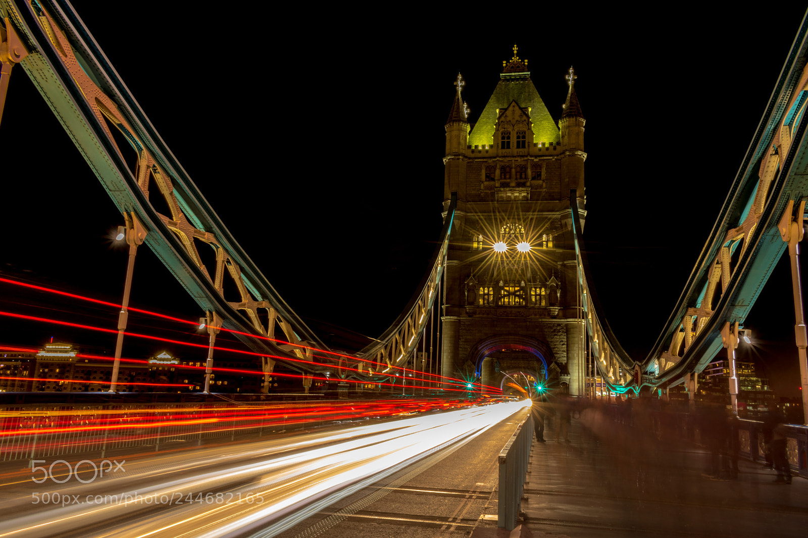 Nikon D5600 sample photo. Tower bridge long exposures photography