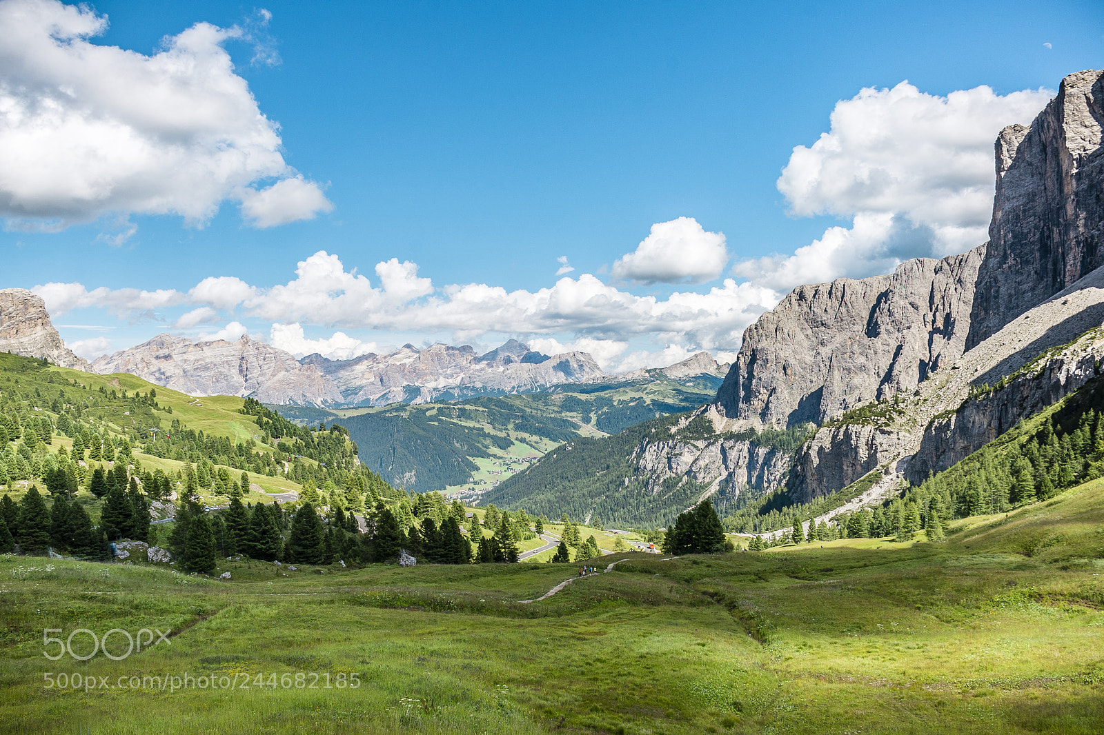Nikon D610 sample photo. Passo sella photography