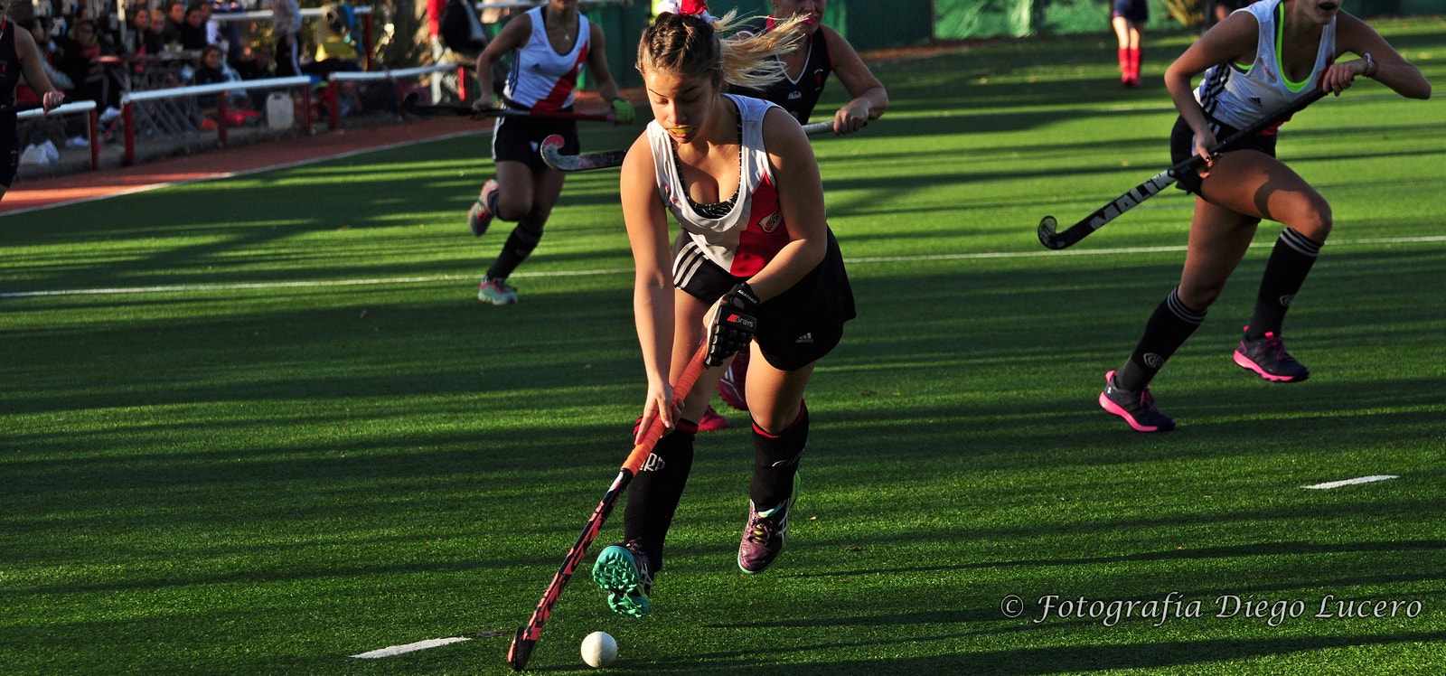 Nikon D90 sample photo. Hockey woman photography