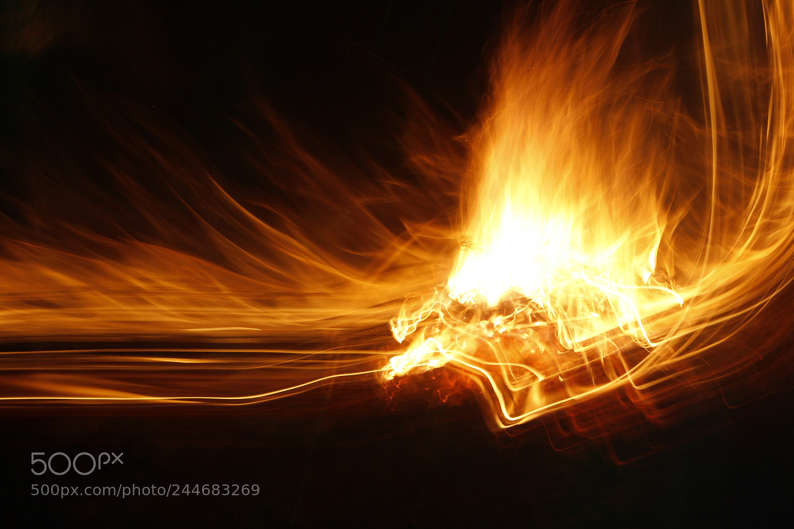 Canon EOS 1000D (EOS Digital Rebel XS / EOS Kiss F) sample photo. Shaken flames photography
