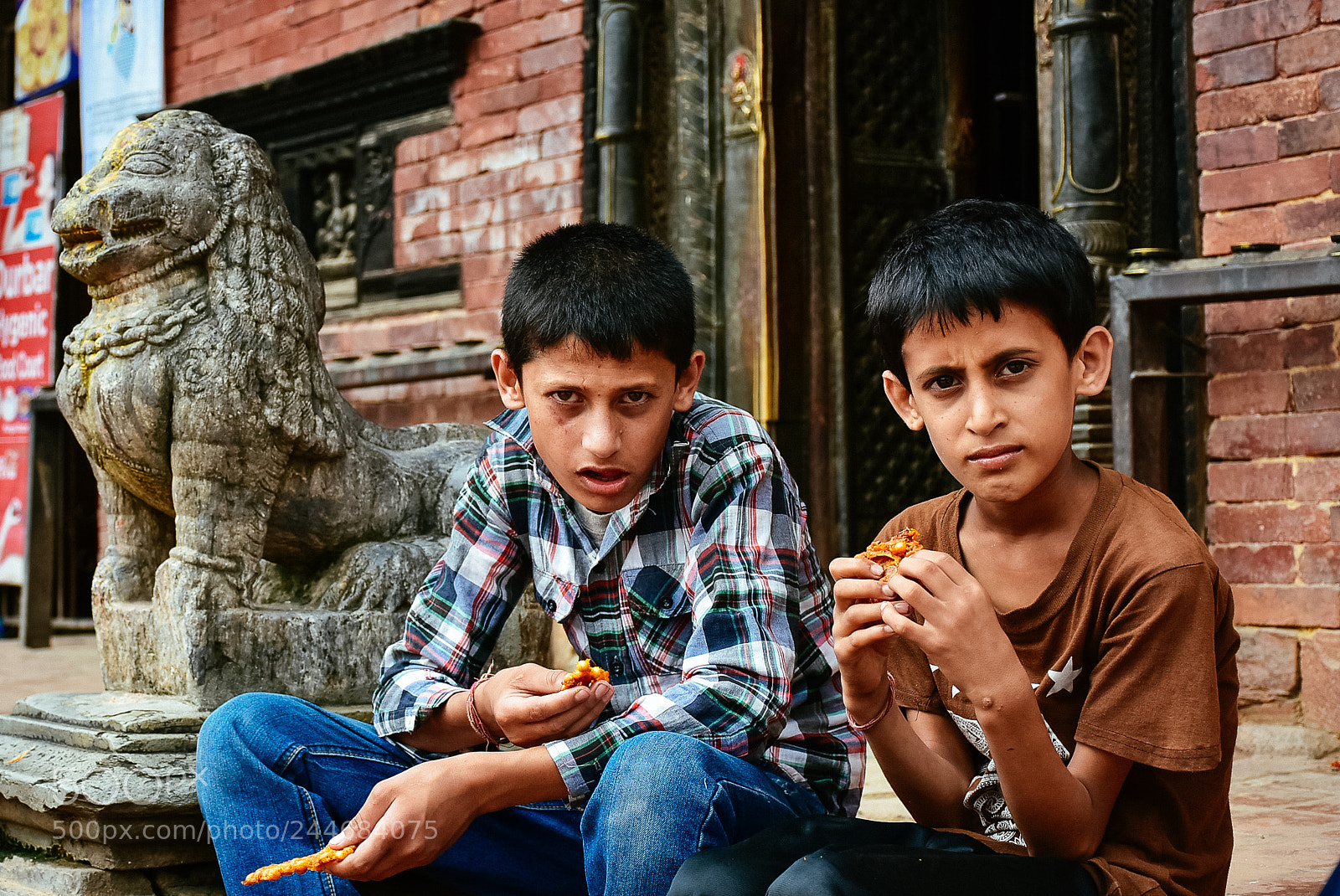 Nikon D7200 sample photo. Nepali boys photography