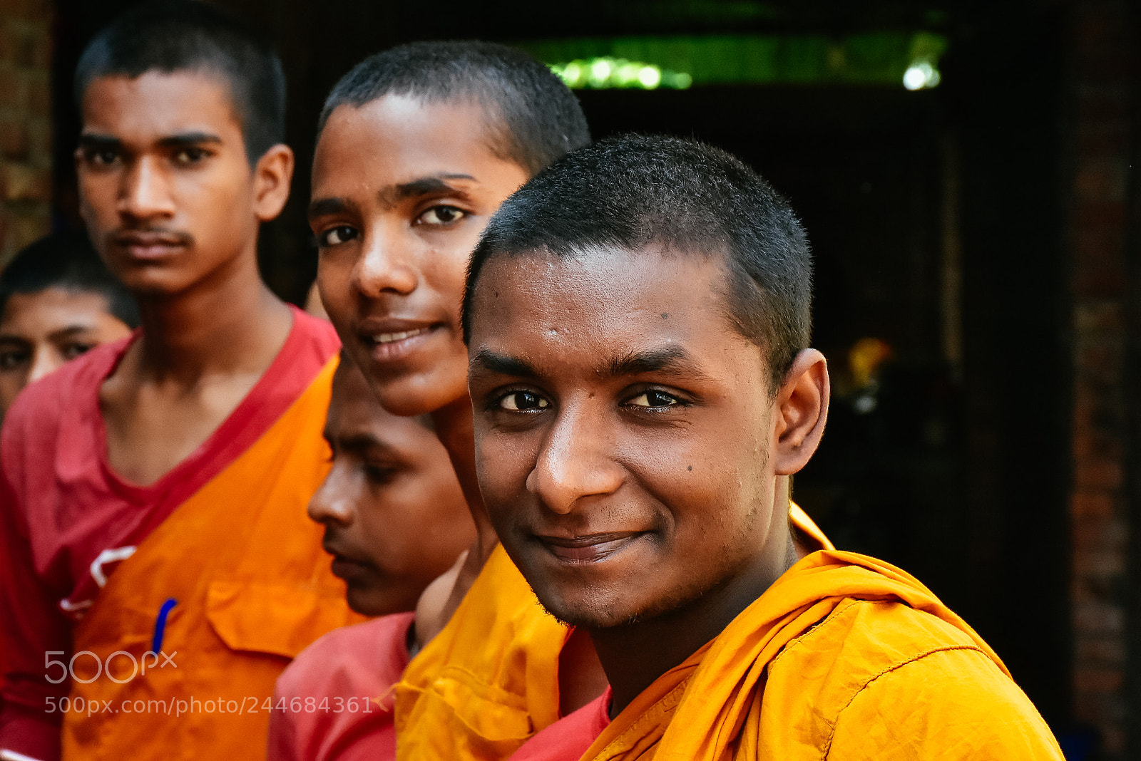 Nikon D7200 sample photo. Nepali monk photography