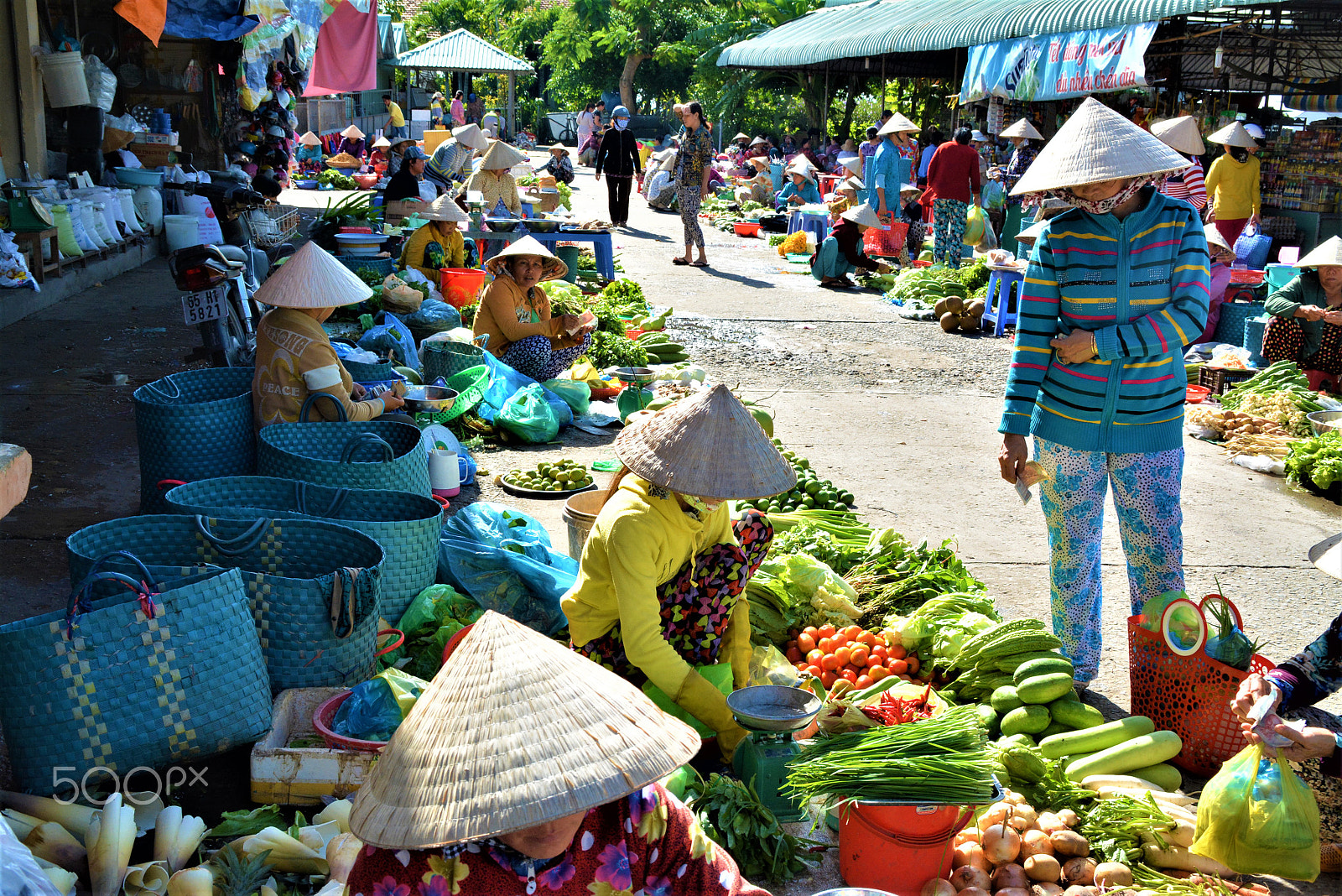 Nikon D7100 sample photo. Colors from vietnam photography