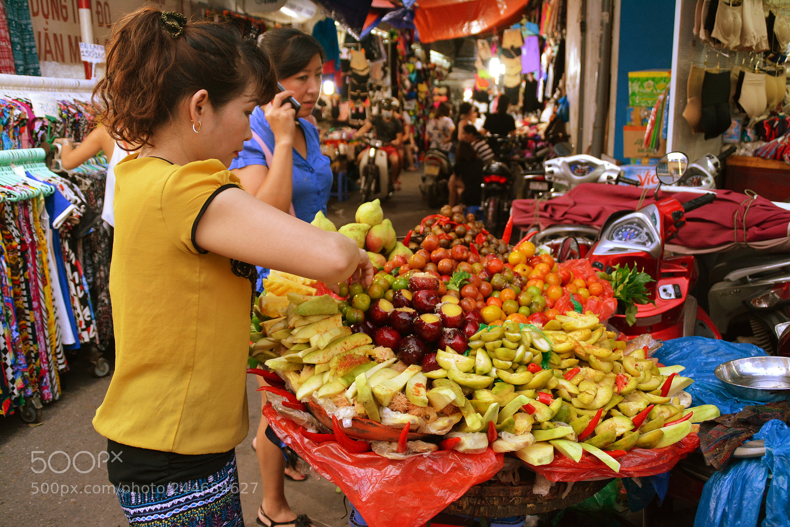 Nikon D7100 sample photo. Colors from vietnam photography