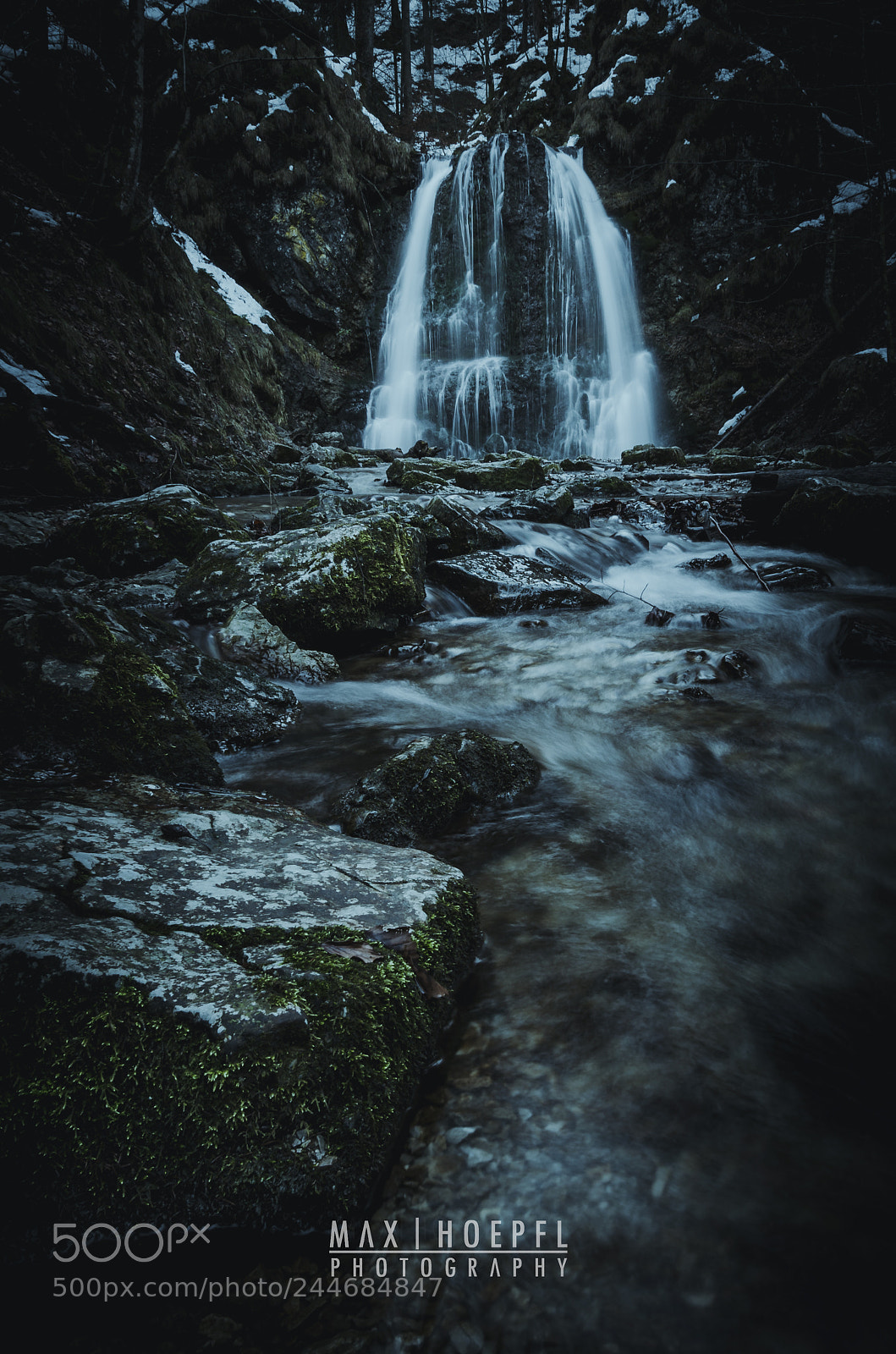 Nikon D5100 sample photo. Waterfall photography