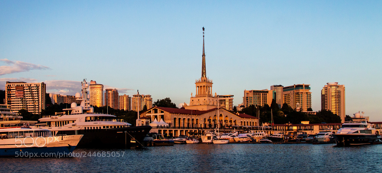 Canon EOS 1100D (EOS Rebel T3 / EOS Kiss X50) sample photo. Seaport of sochi photography