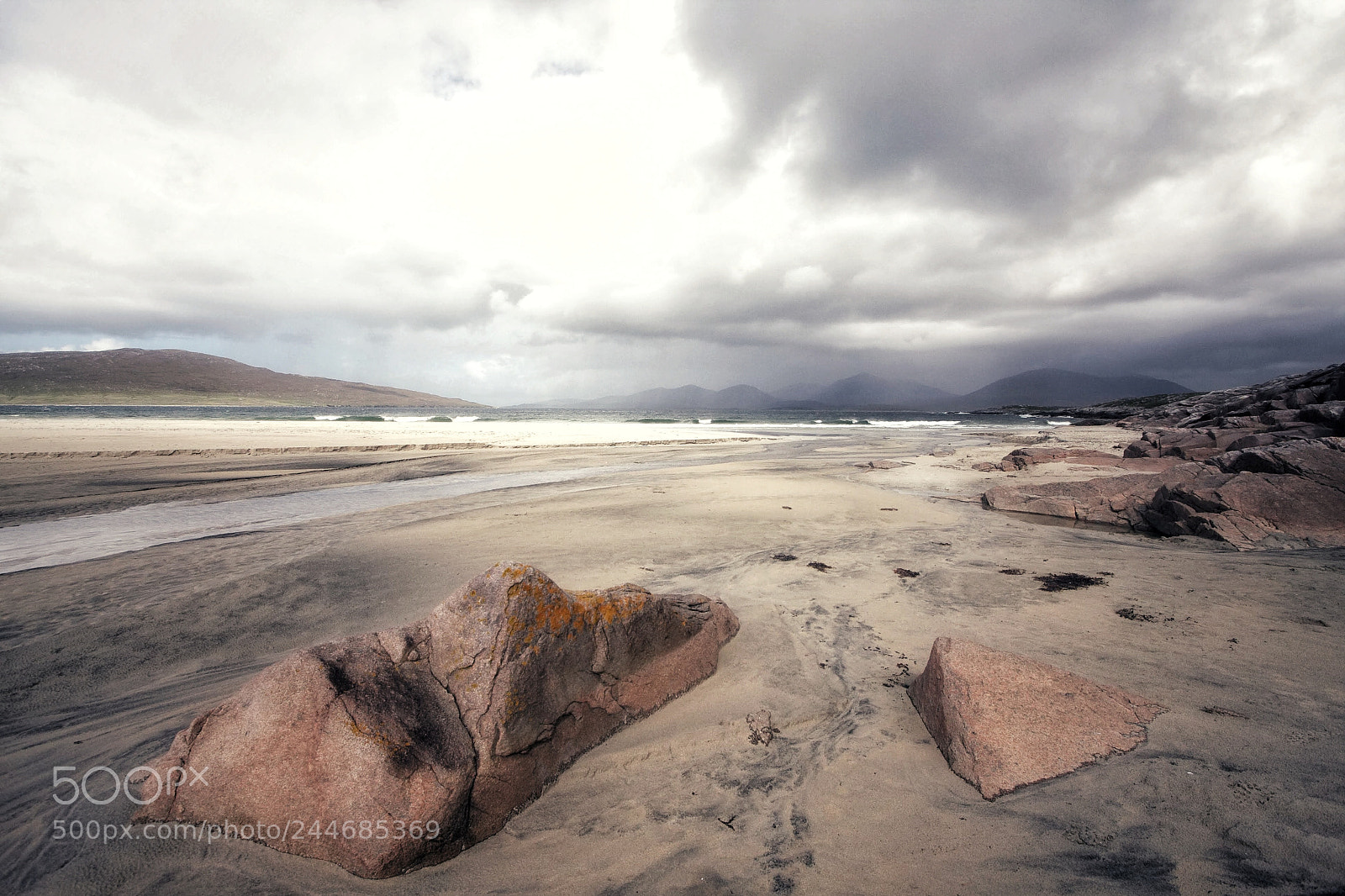 Canon EOS 40D sample photo. Luskentyre beach, harris photography