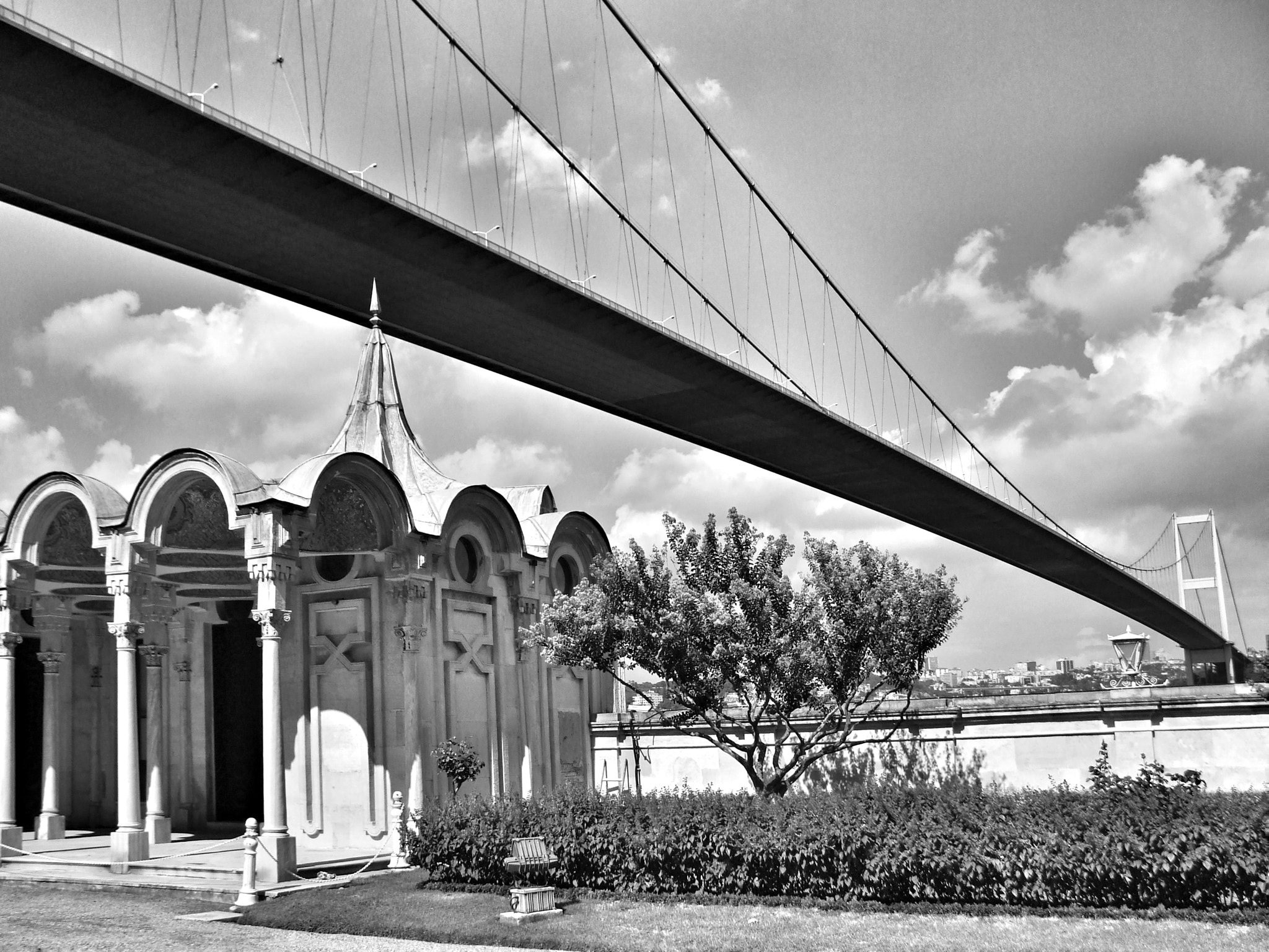 Fujifilm FinePix A800 sample photo. Bridge on the dome | istanbul photography