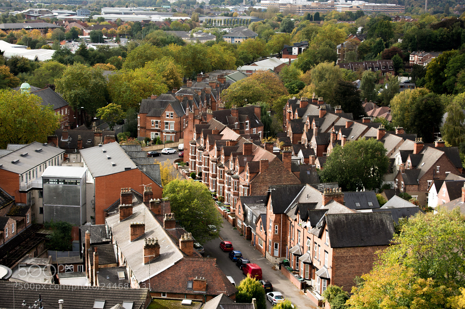 Nikon D3400 sample photo. Nottingham city view from photography