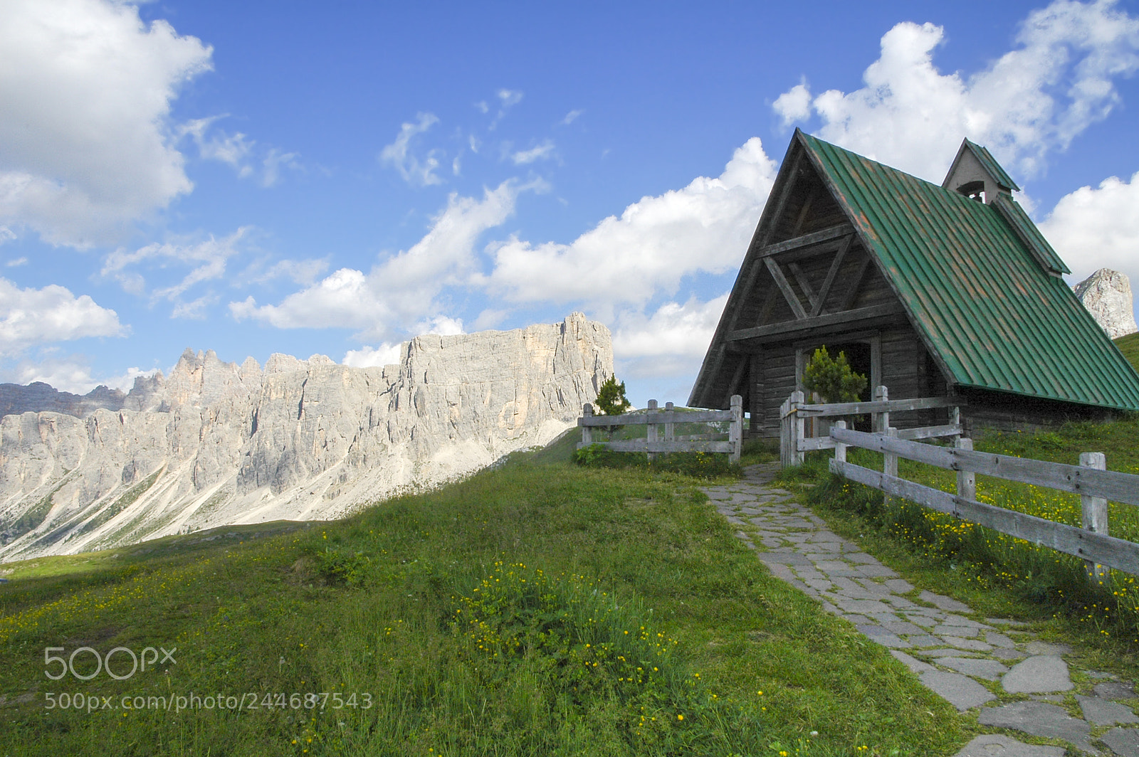 Nikon D70 sample photo. Passo giau, dolomites photography