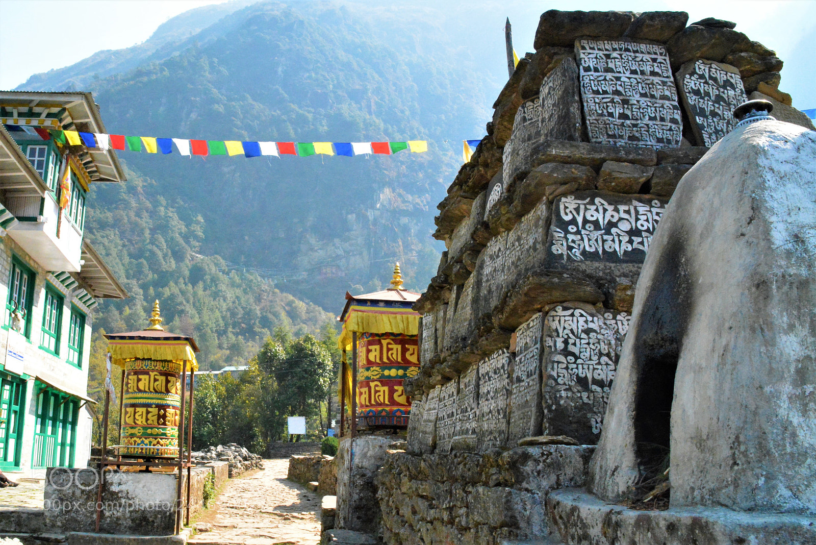 Nikon D7100 sample photo. Trek to everest base photography