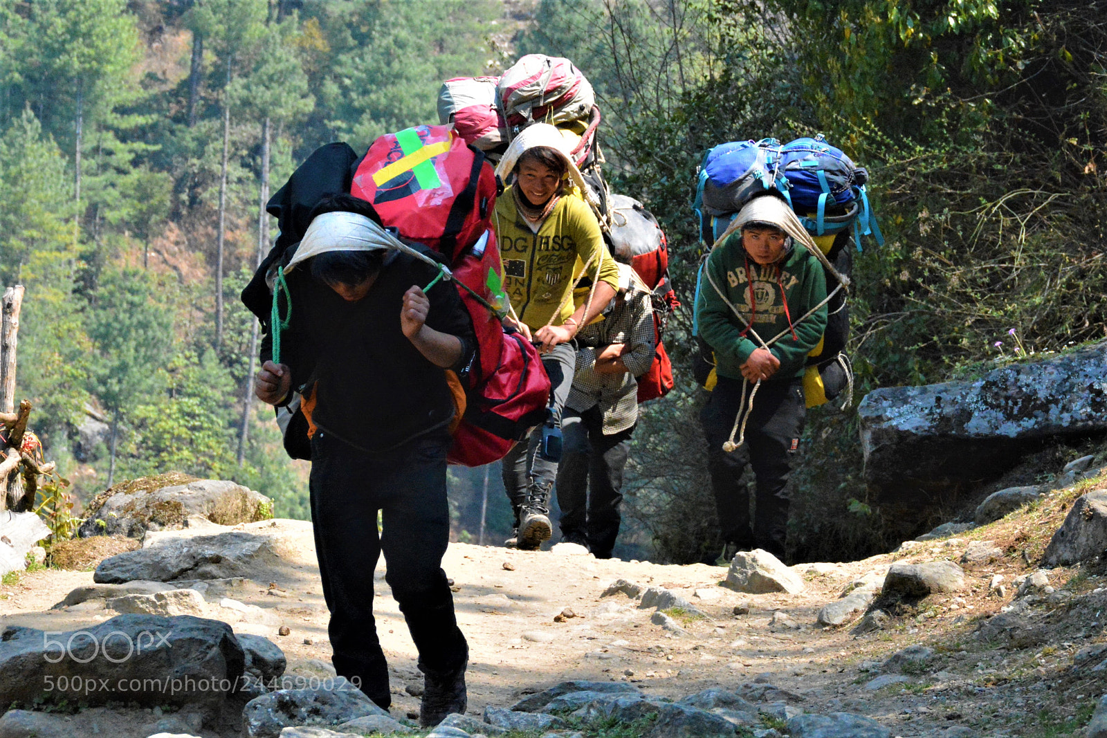 Nikon D7100 sample photo. Trek to everest base photography